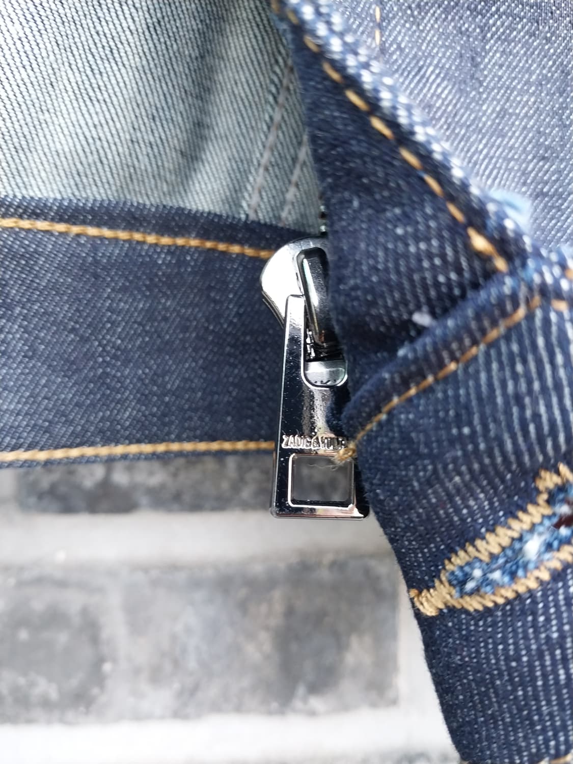 새제품 자딕앤볼테르 스틸와펜 청쟈켓 xs 상품이미지9