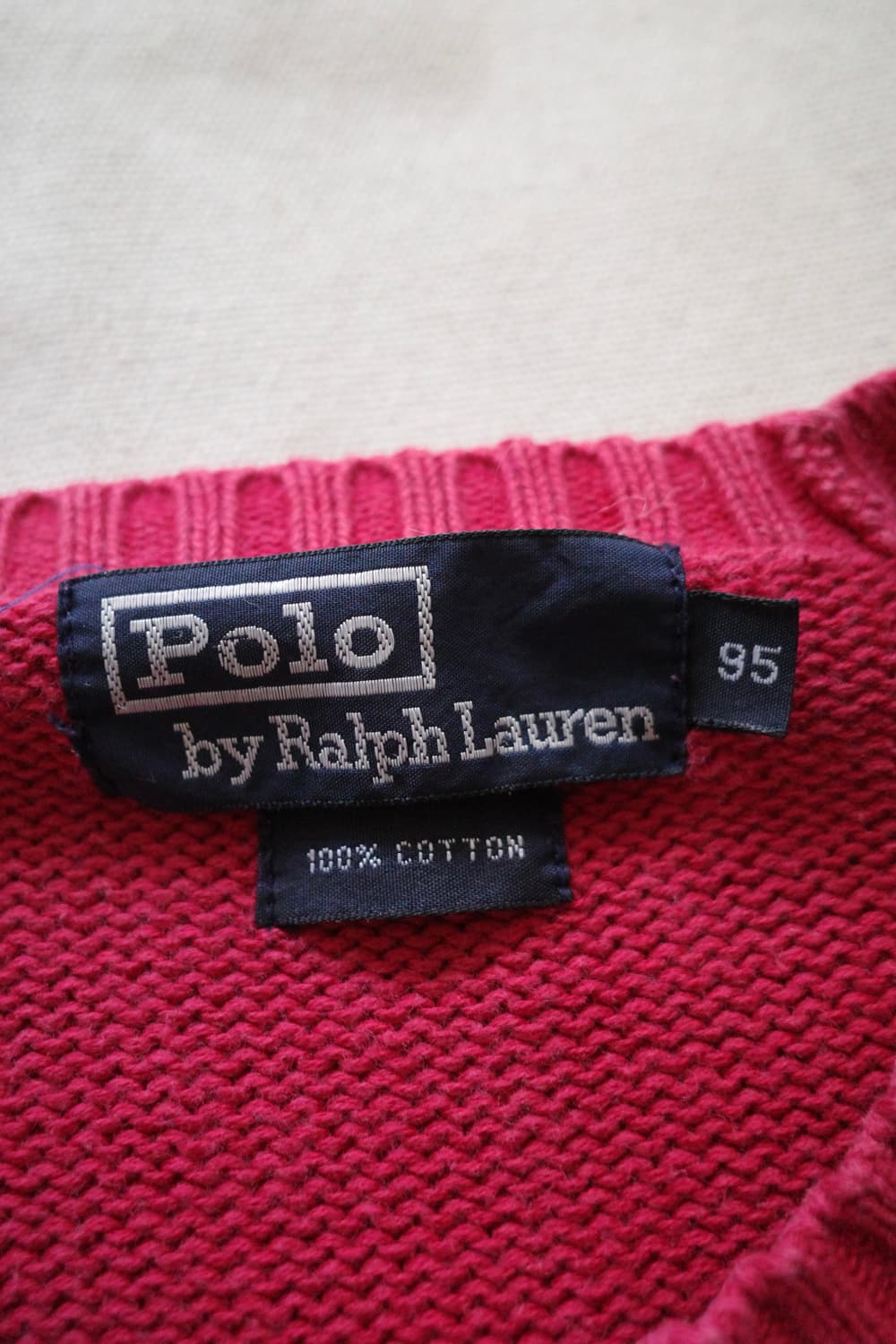 폴로 코튼 니트 상품이미지5