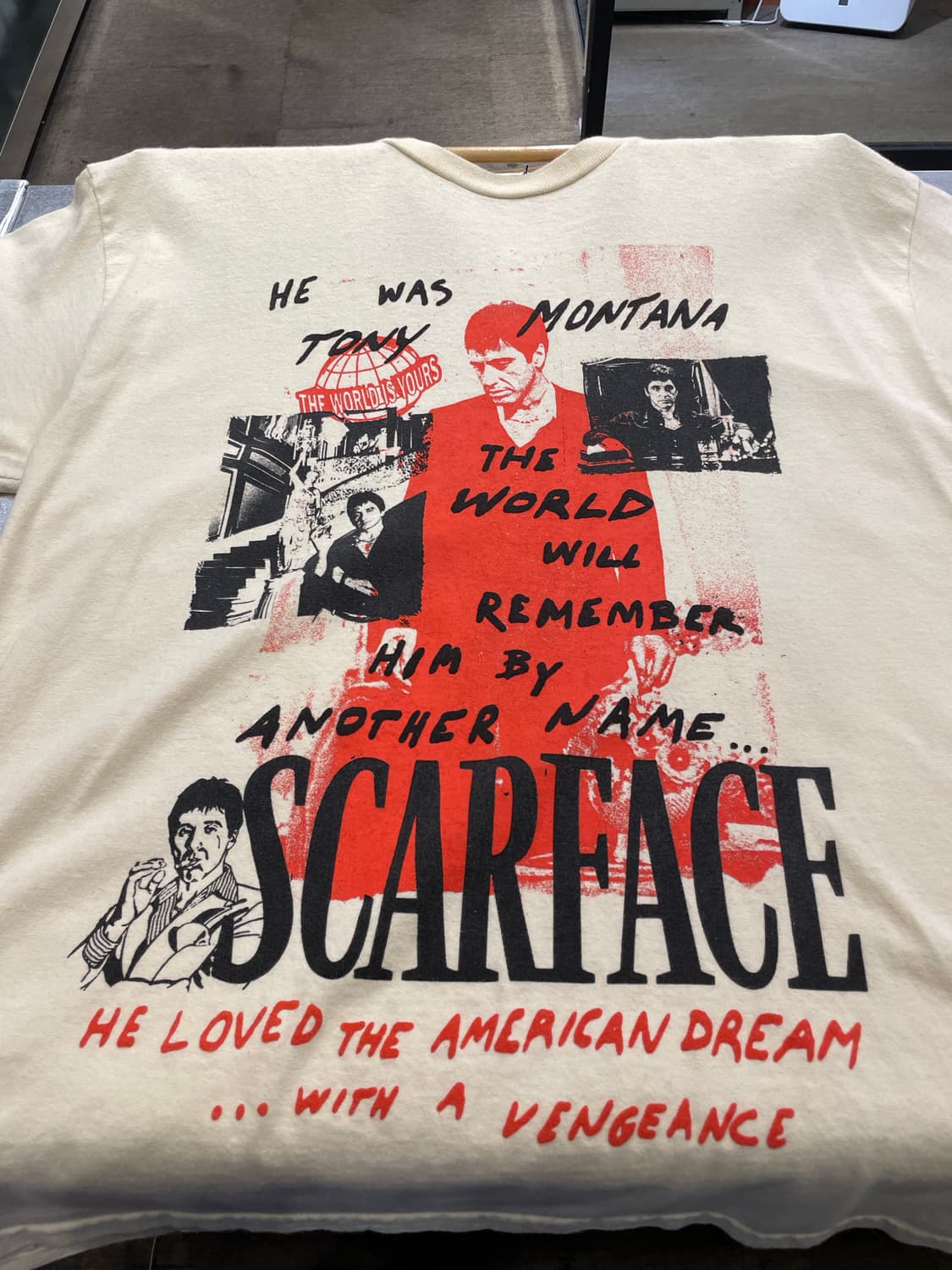 L)Scarface Tony Montana 스카페이스 토니 몬타나 반팔티 상품이미지7
