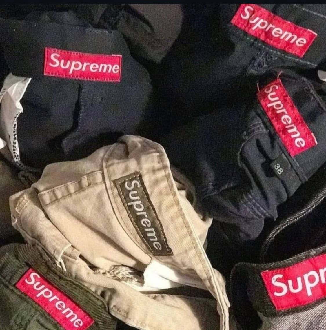 90s 올드 슈프림 밀리터리 팬츠 상품이미지10