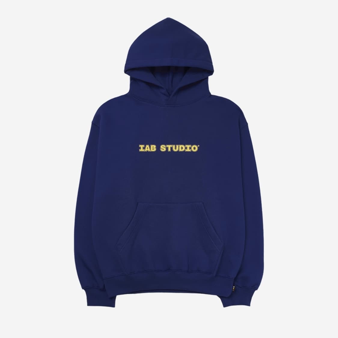 아이앱 스튜디오 스트레이트 로고 후드 블루 상품이미지1