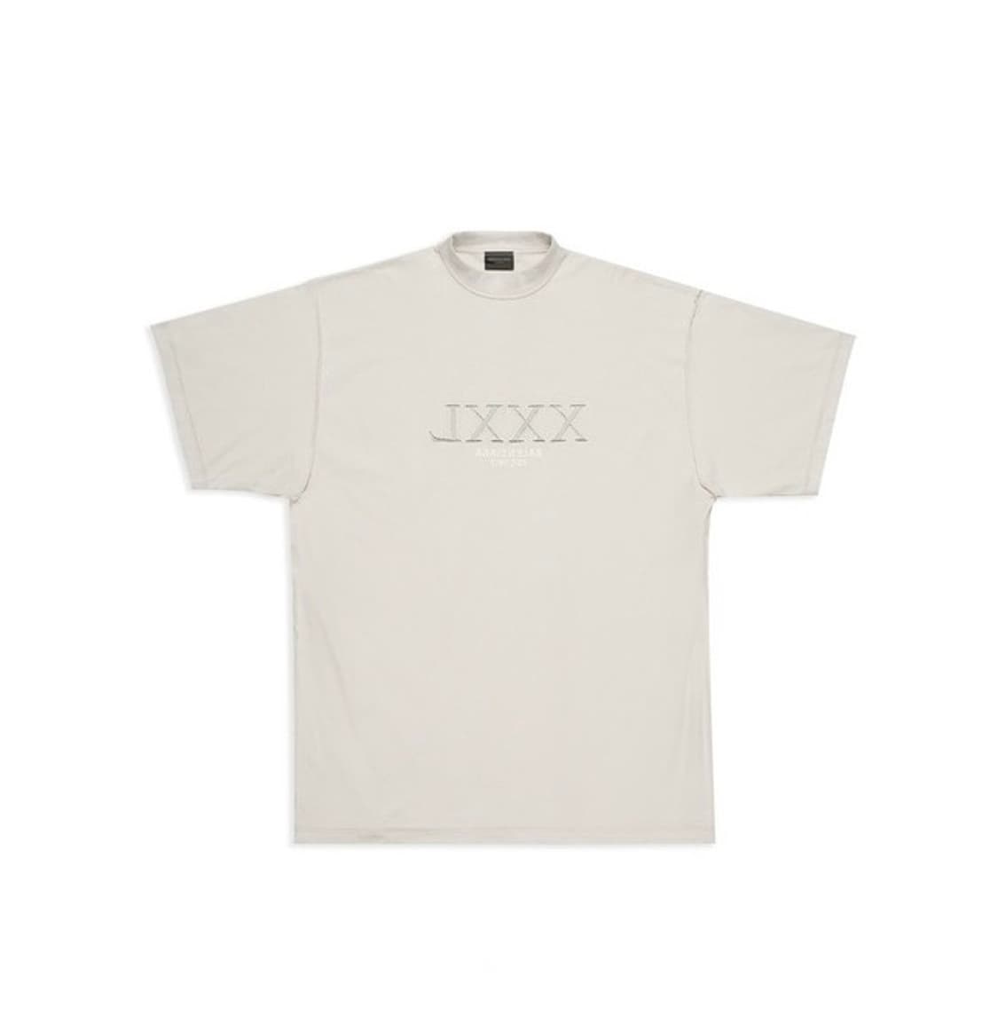 발렌시아가 xxxl 3xl 오버사이즈 인사이드아웃 티셔츠 반팔 상품이미지1
