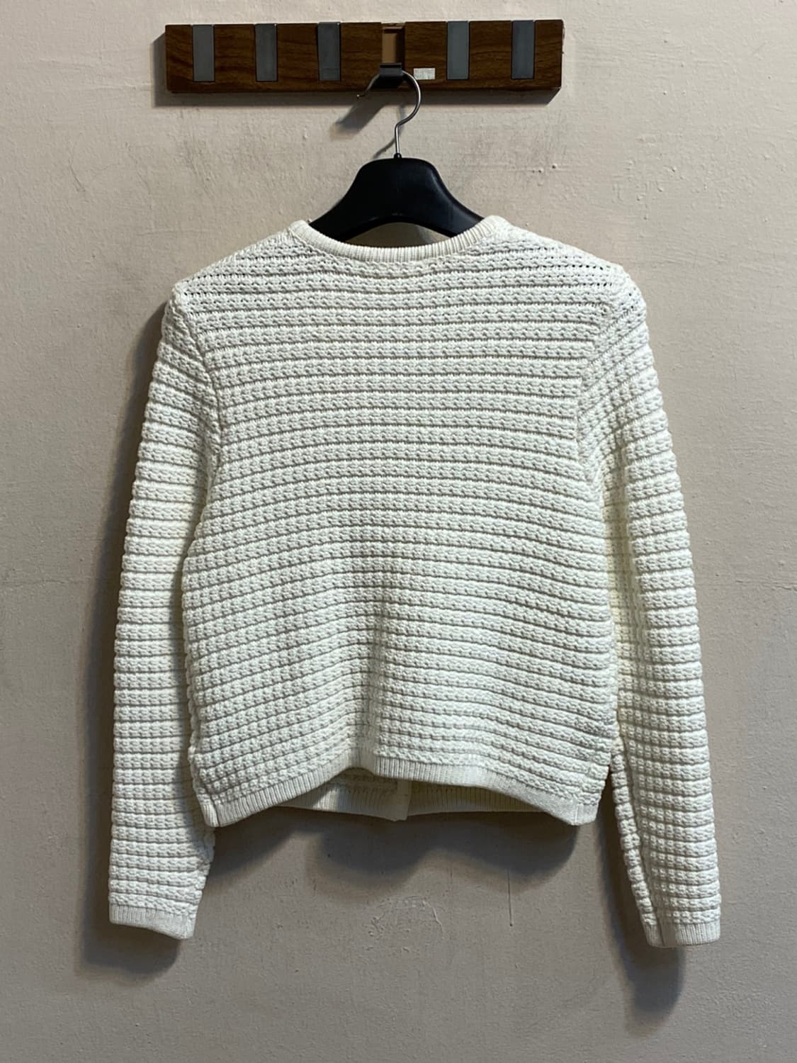 바쉬 크림 니트 가디건 상품이미지5