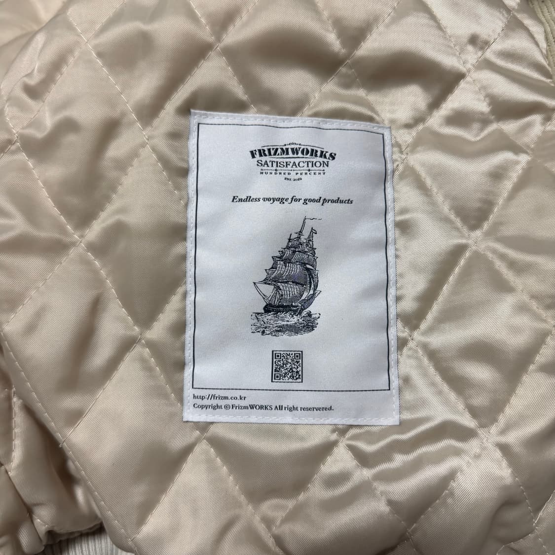 프리즘웍스 코듀로이 바시티 자켓 상품이미지4