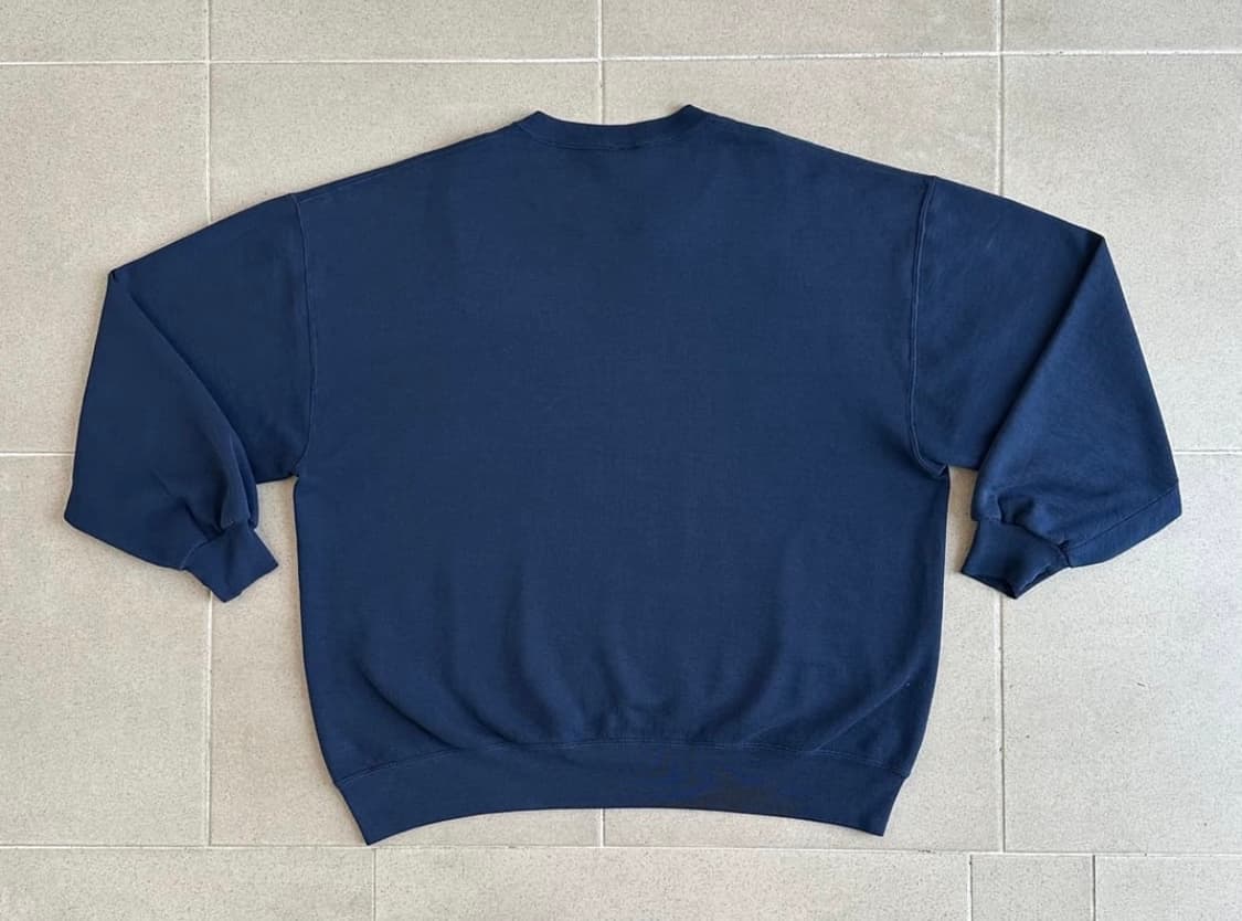 90s 빈티지 러셀 스웻셔츠 네이비 XXL USA 상품이미지2