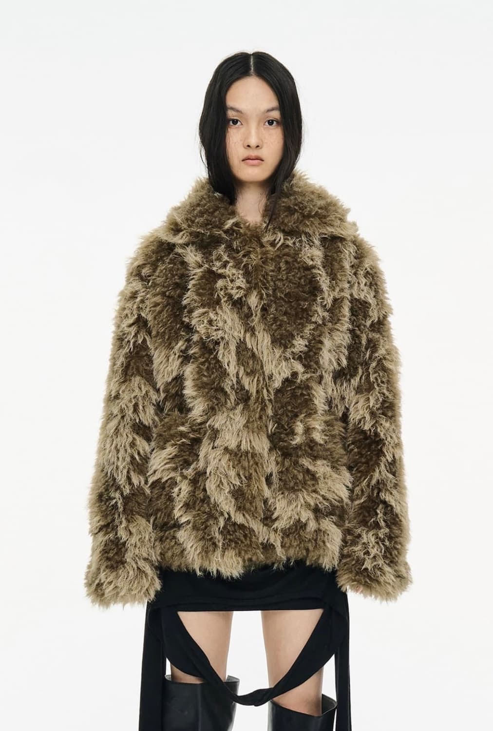 Cerric mixed fur jacket 세릭 퍼 자켓 상품이미지1