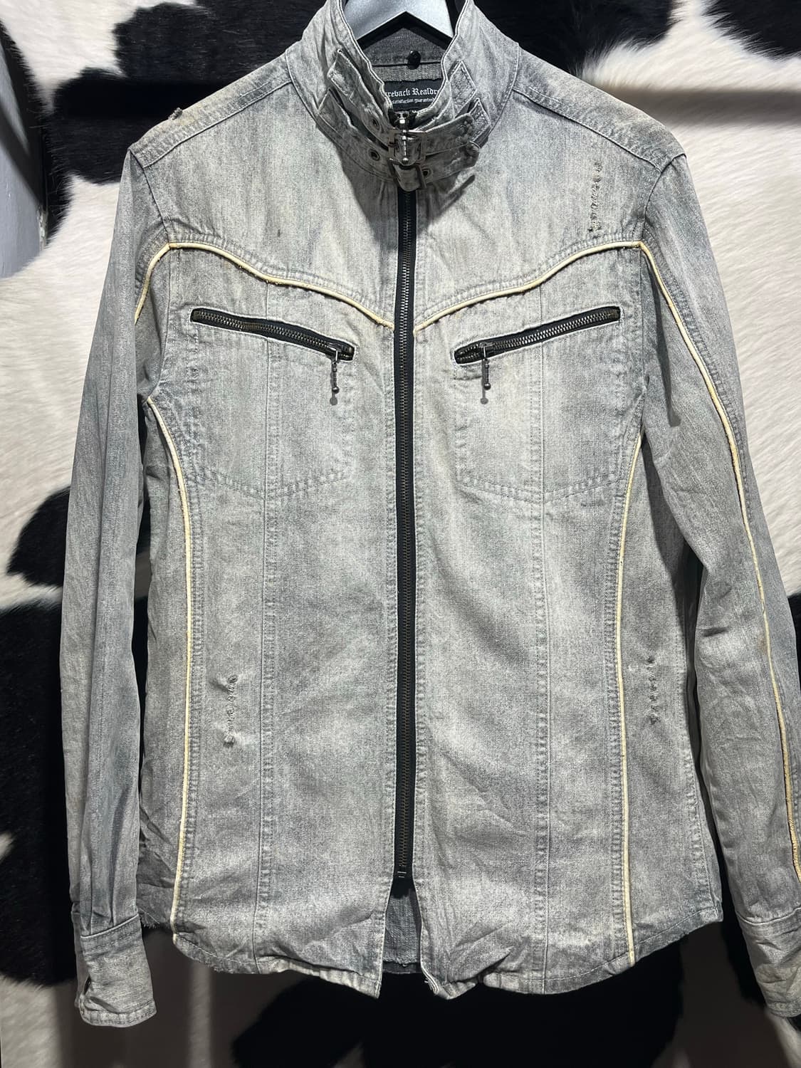 Bareback Realdress 버클 데님 자켓 상품이미지2