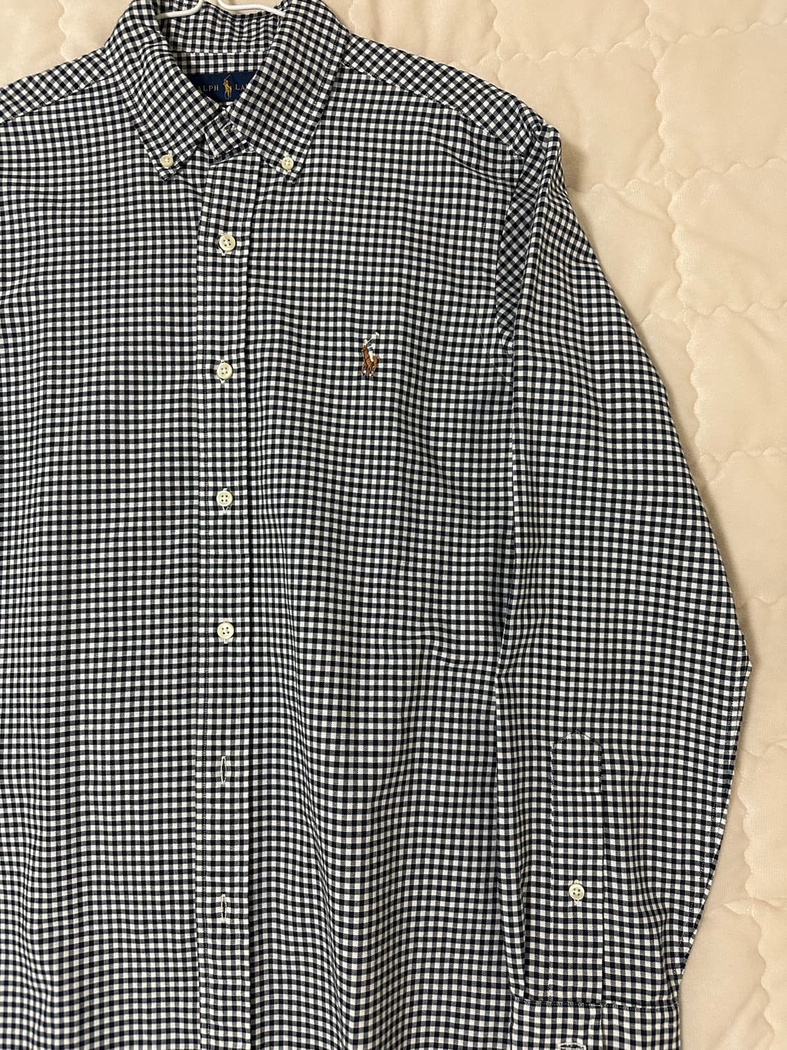 랄프로렌 체크셔츠 클래식핏 S (새상품) 상품이미지8
