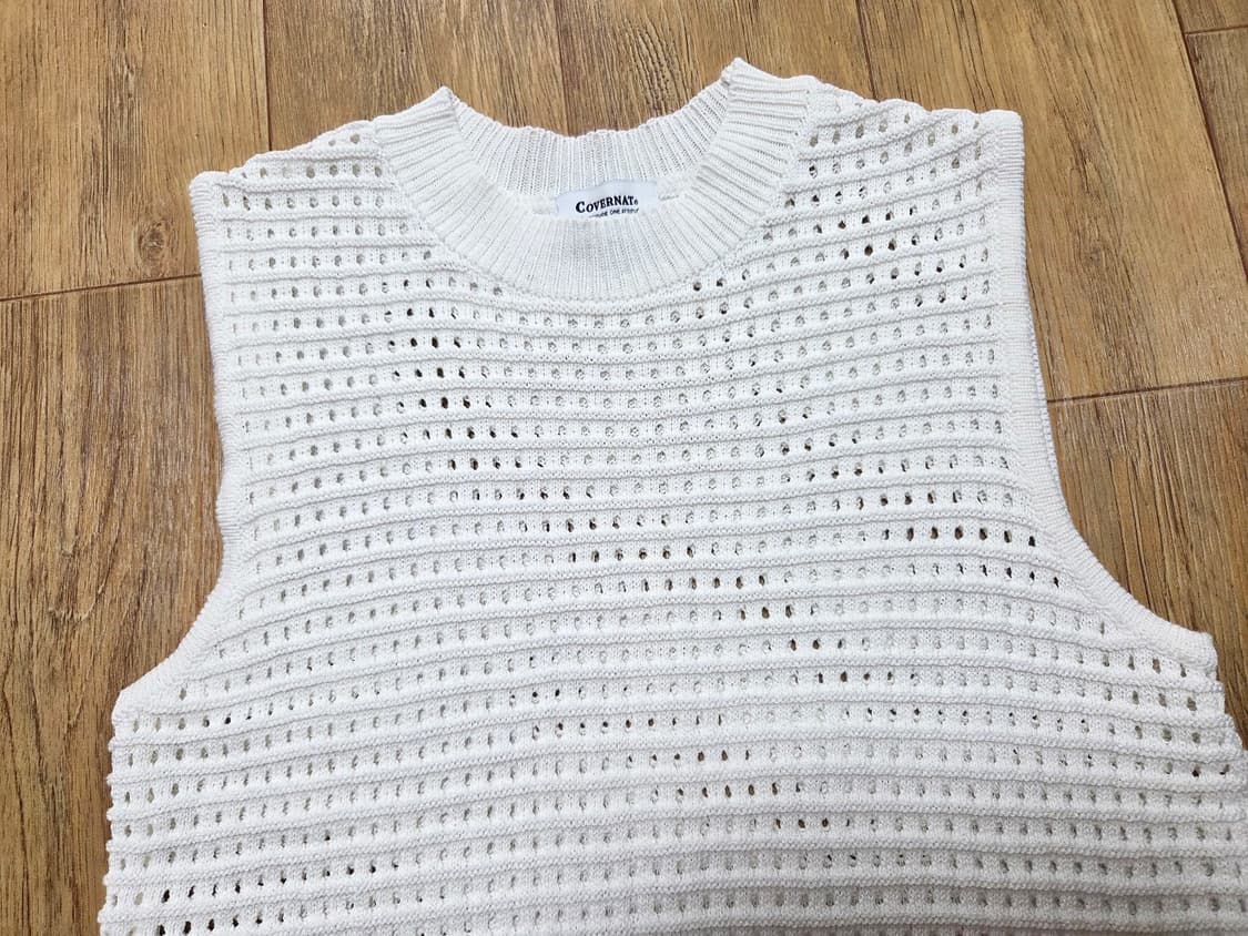 커버낫(COVERNAT) 슬리브리스 니트원피스 55-66 상품이미지5