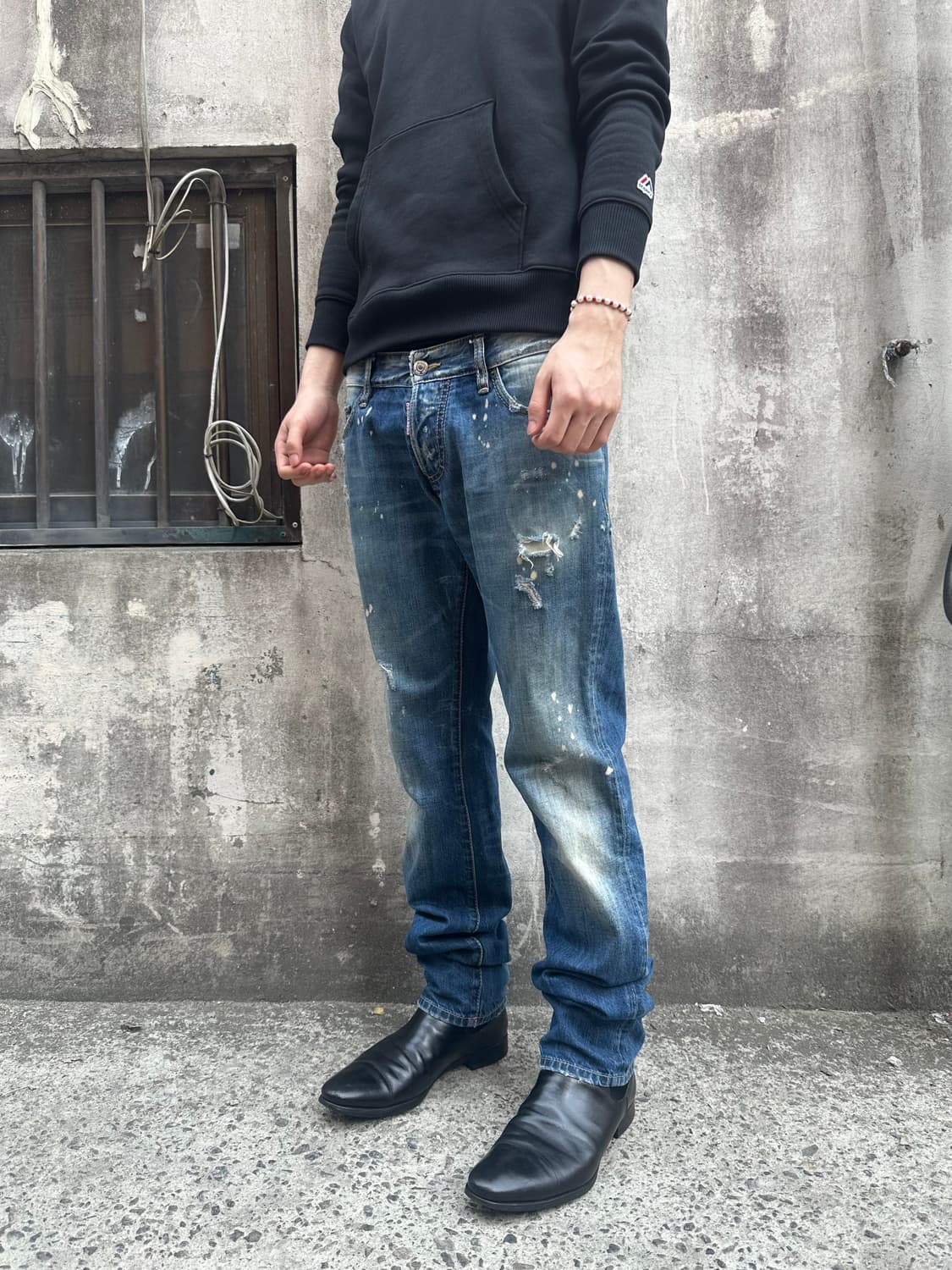 디스퀘어드2 디스트로이드 워싱 데님 팬츠 상품이미지1