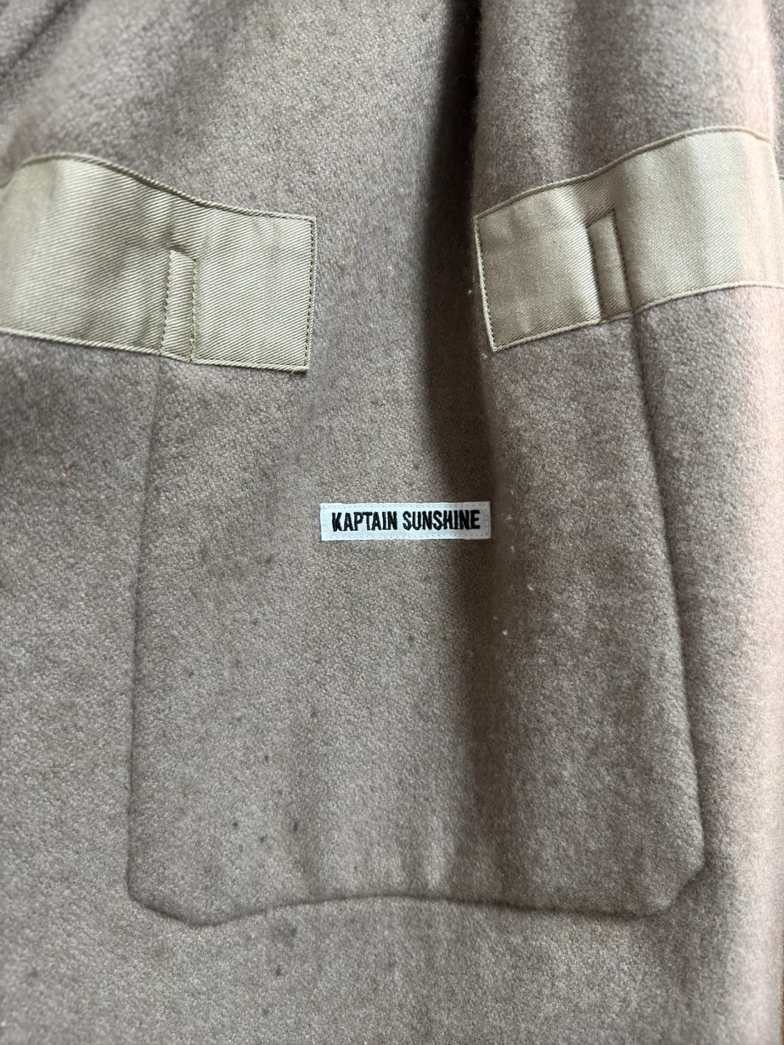 22fw 캡틴선샤인 더플코트 38사이즈 상품이미지3