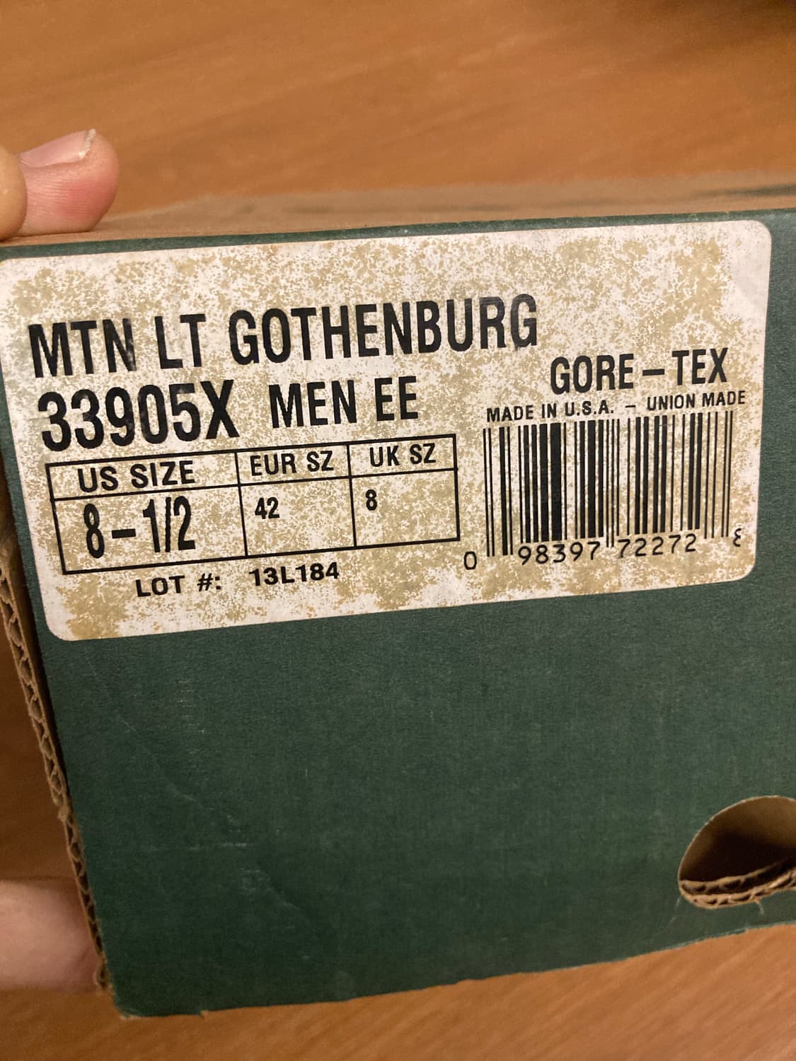 대너(danner) 마운틴 라이트 x 듄데르돈 상품이미지8