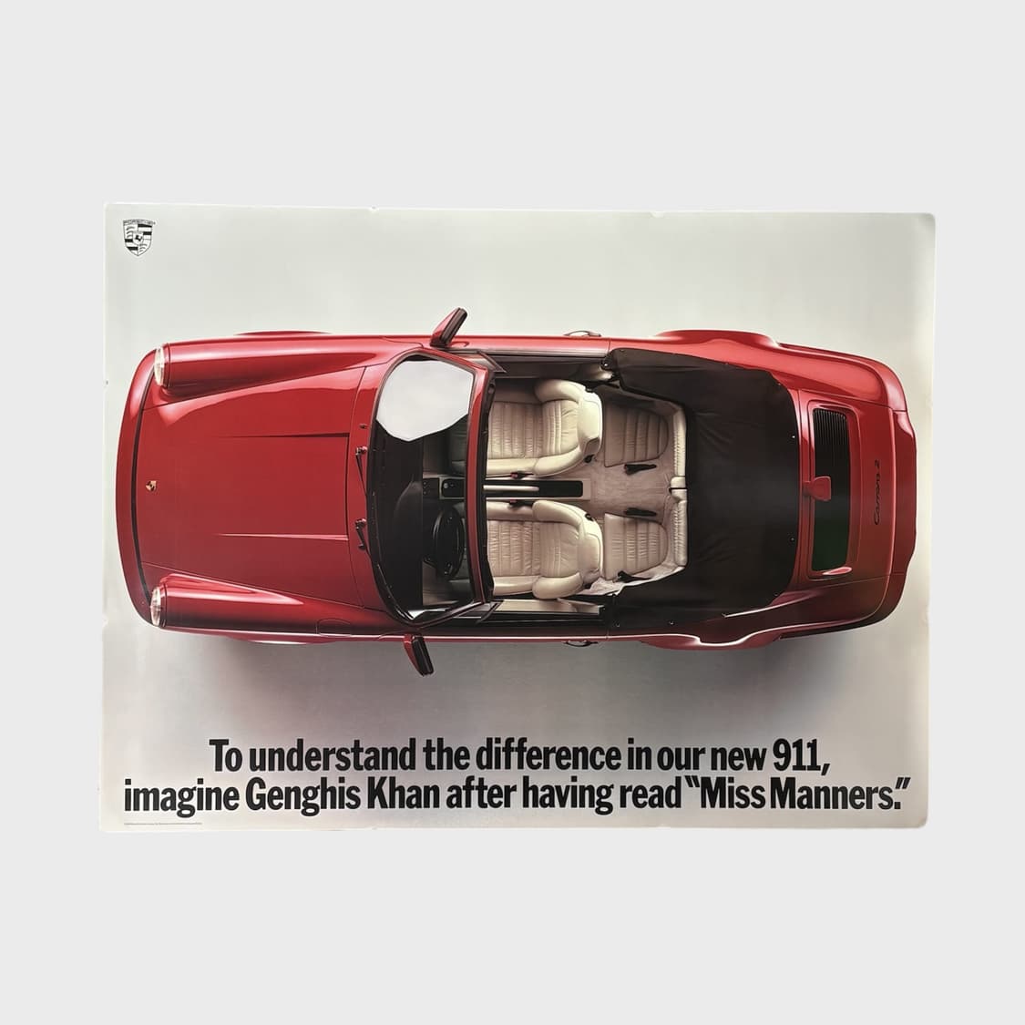 PORSCHE 911 Carrera 2 포르쉐 포스터 상품이미지1