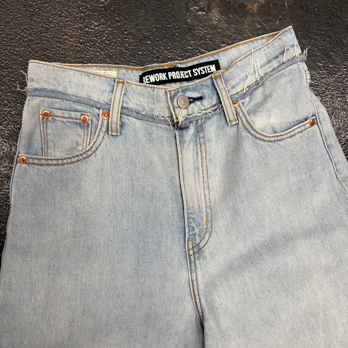 (S)SYSTEM x LEVIS 리메이크데님팬츠 상품이미지4