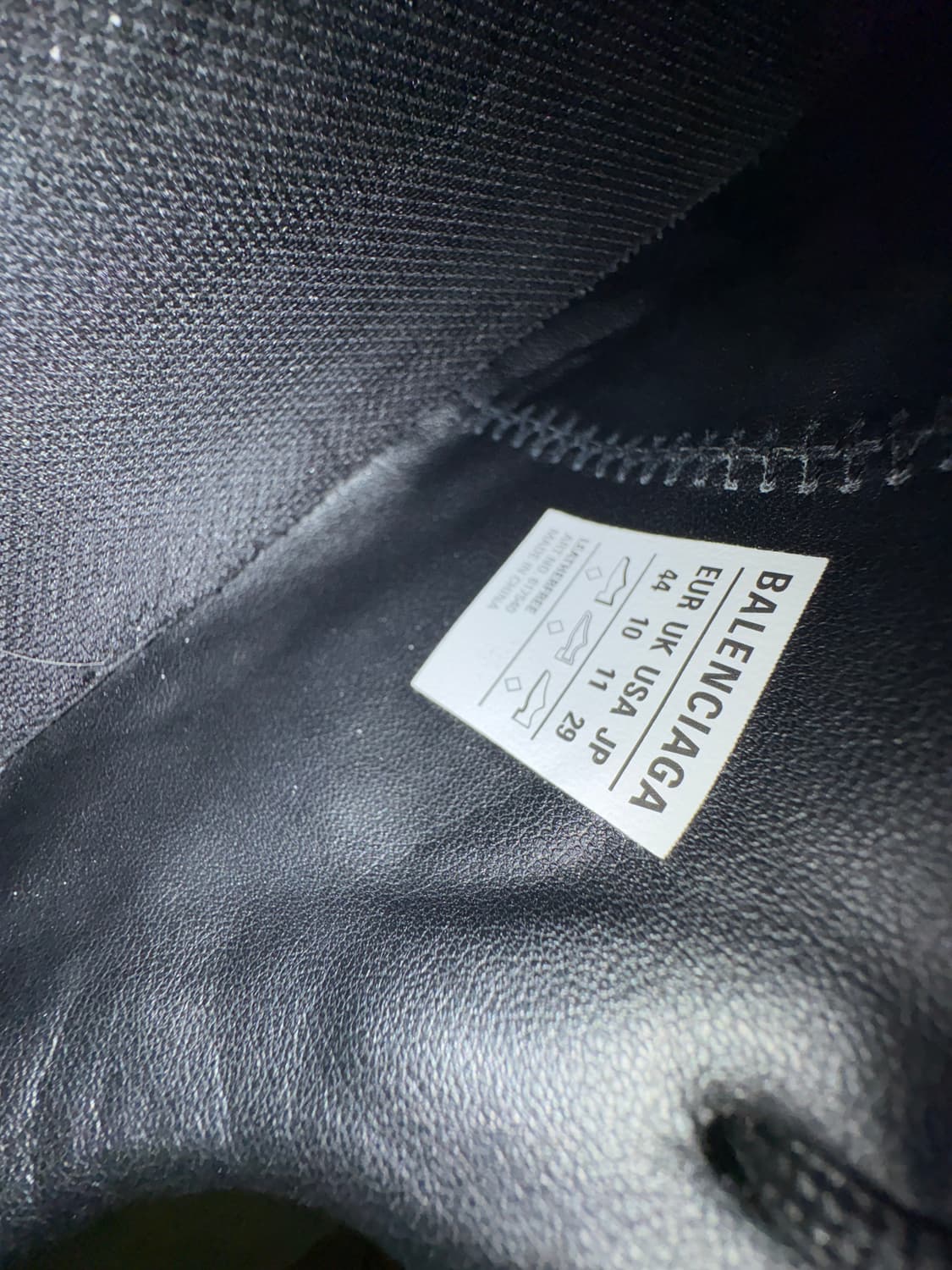 발렌시아가 젠 스니커즈 올검 44 상품이미지3