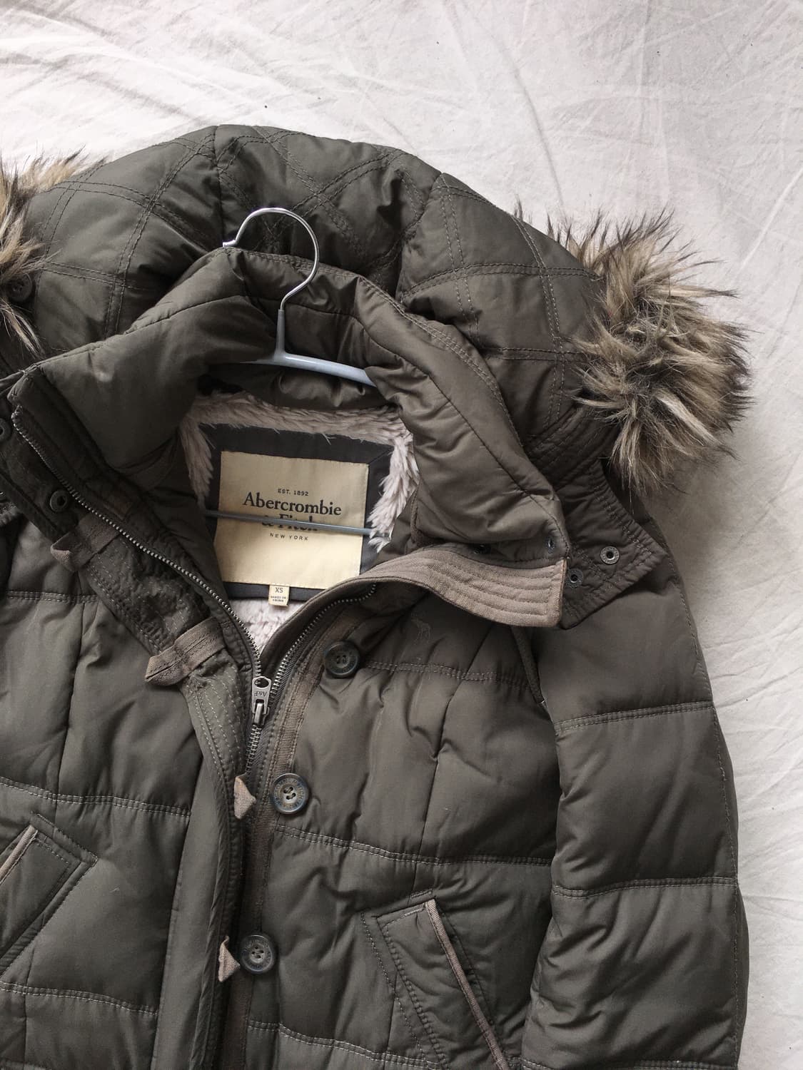 아베크롬비 후드퍼 반크롭 자켓 상품이미지4