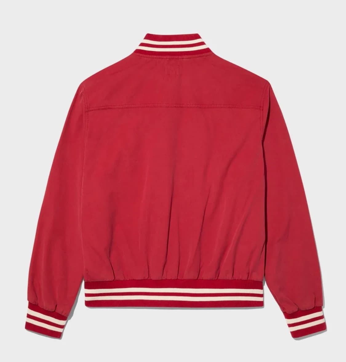 L) 노아 noah 코튼 바시티 자켓 레드 상품이미지3