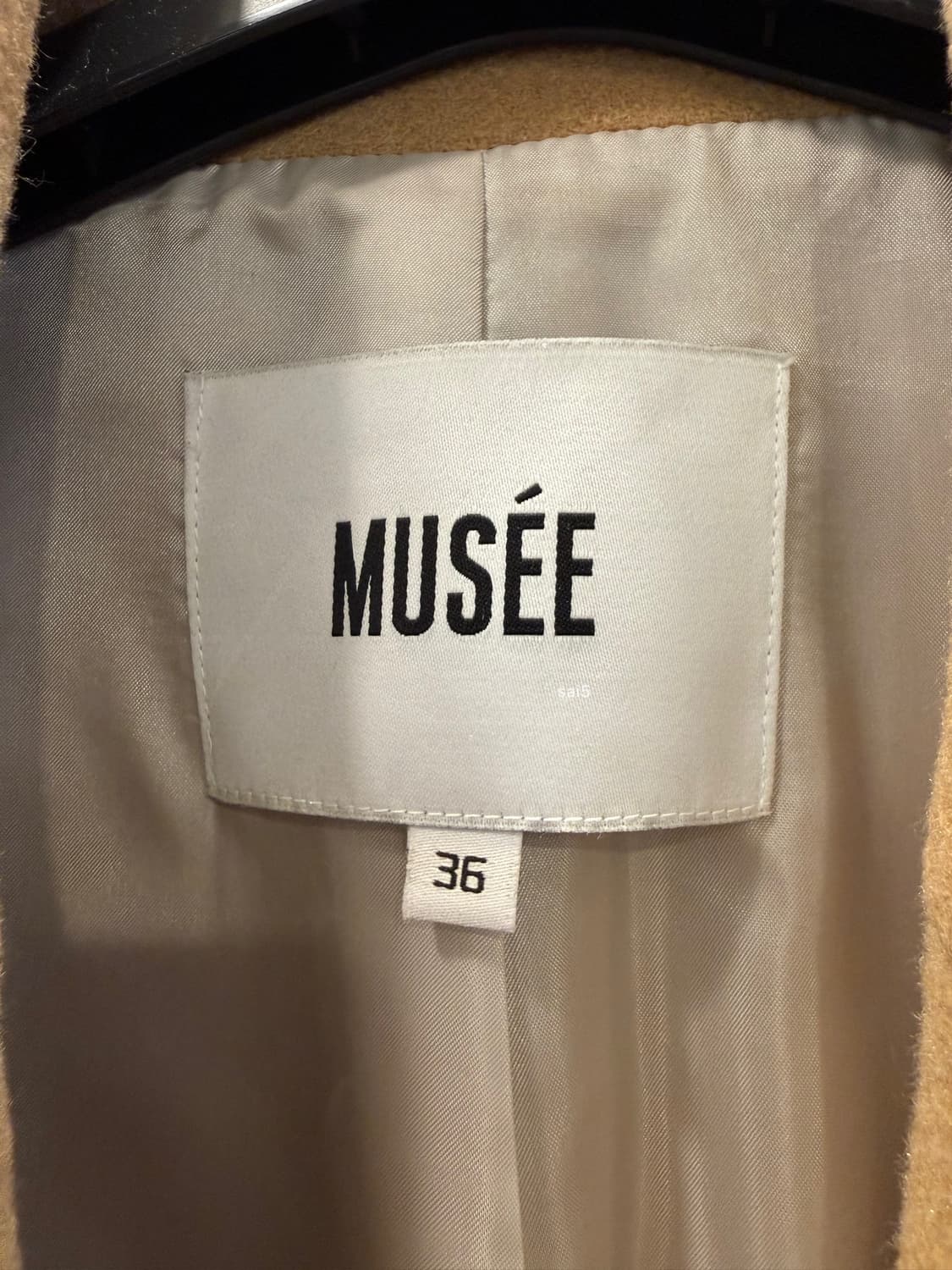 뮤제 오버숄더 더블 클래식 울캐시미어코트 상품이미지5