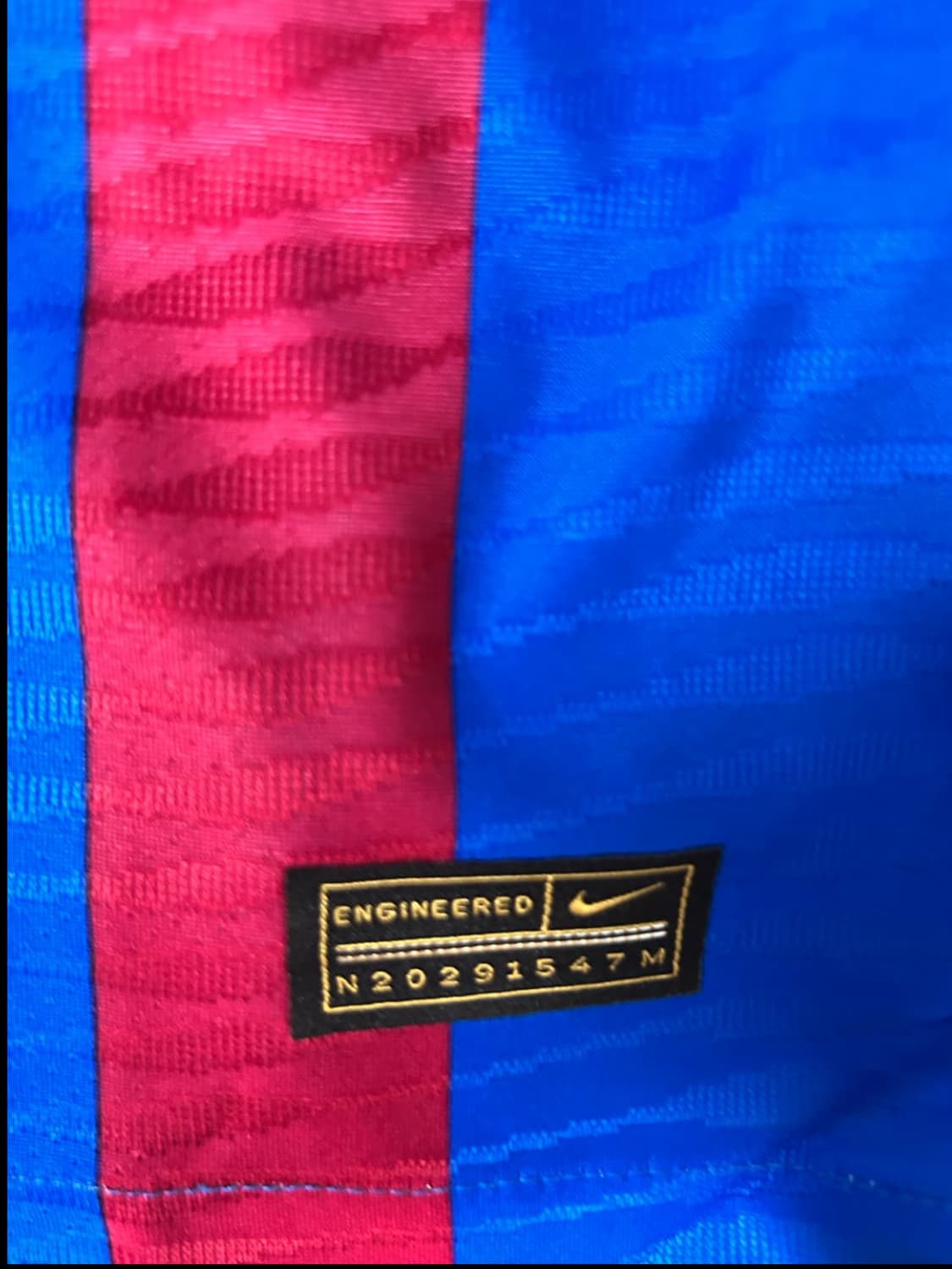 21/22 바르셀로나 홈 어센틱 유니폼 상품이미지5