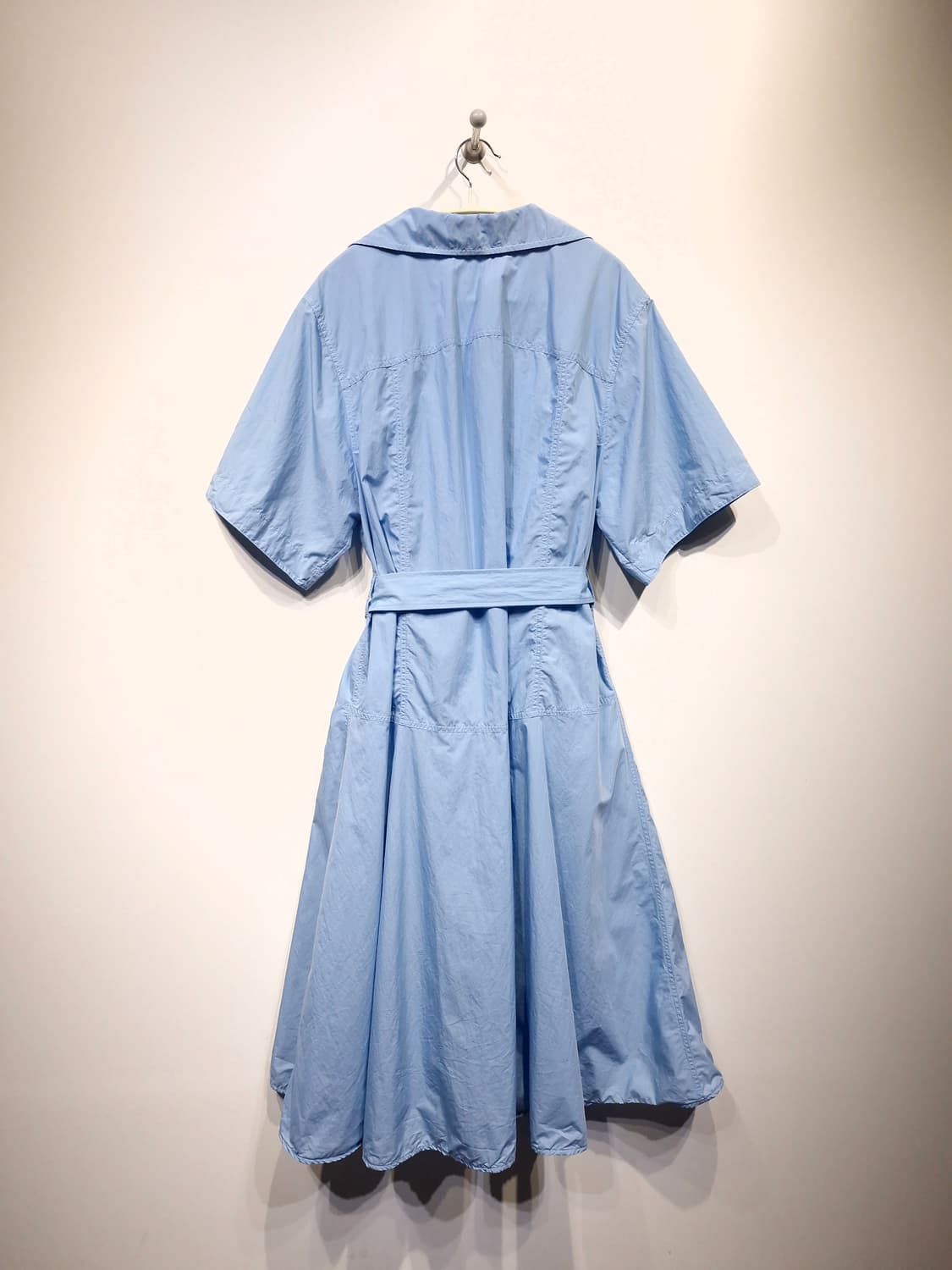 한섬 시스템(SYSTEM)오픈카라넥 벨티드 원피스 상품이미지2