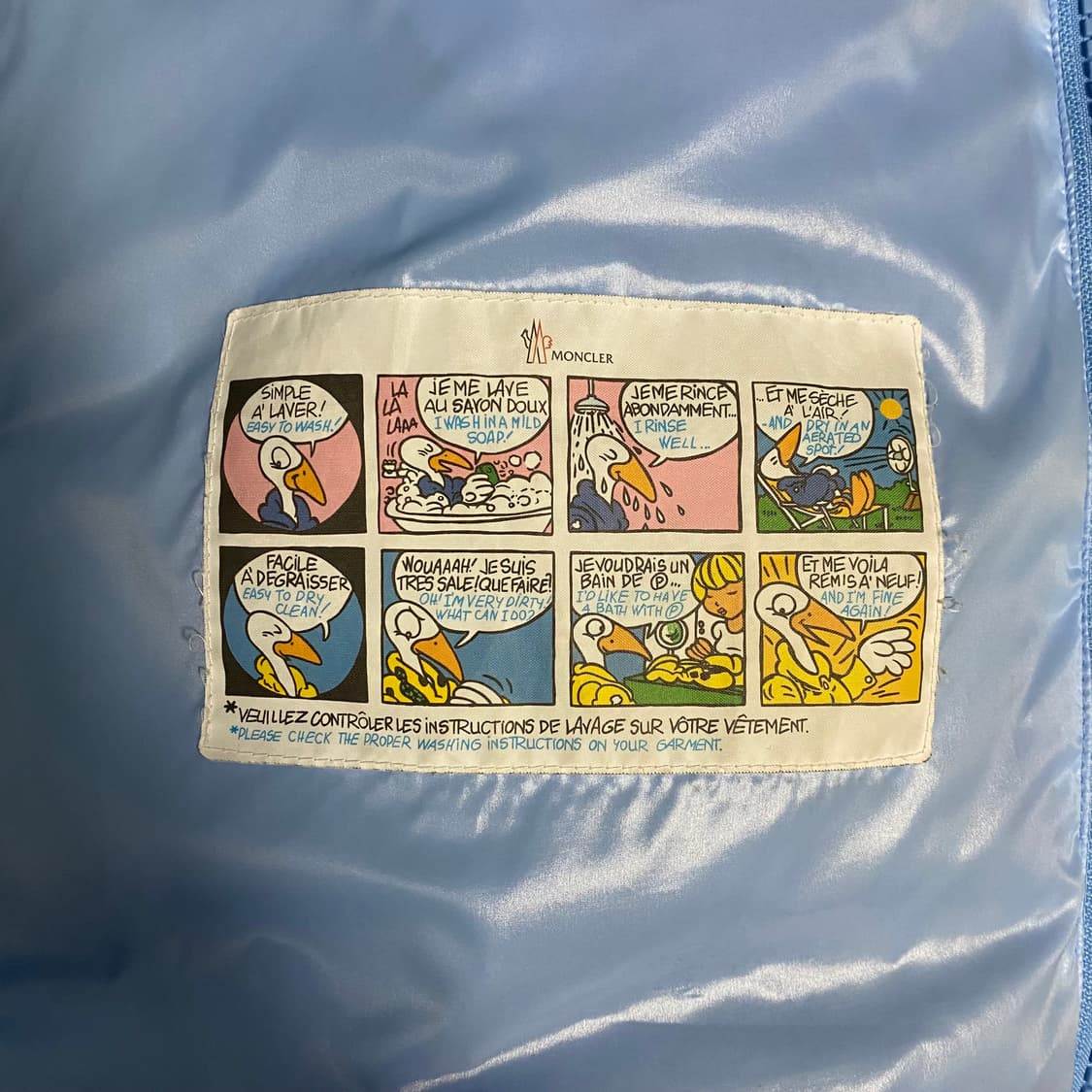 [4] 몽클레어 몽클레르 마야 70 쇼트 다운 자켓 스카이 블루 상품이미지7