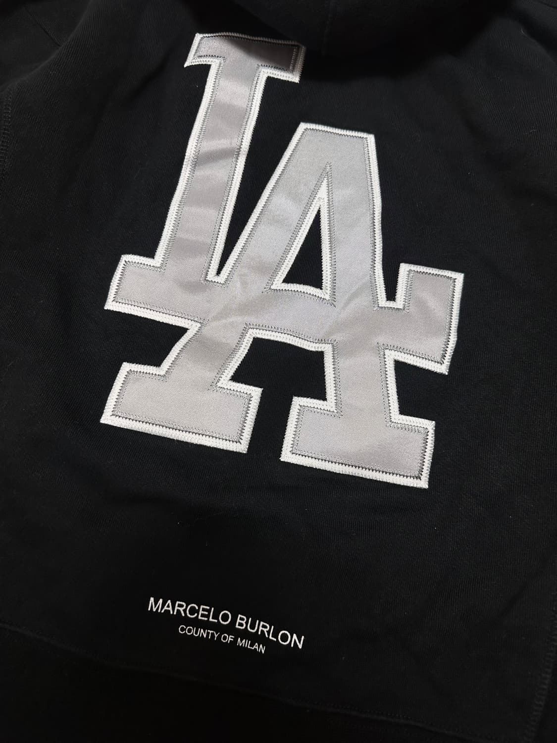 마르셀로불론 LA다저스 블랙 후드티 상품이미지4