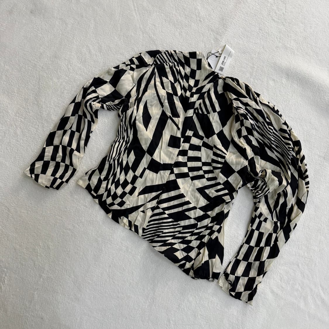 XXL 새상품 자라 실크 블라우스 0324T 상품이미지2