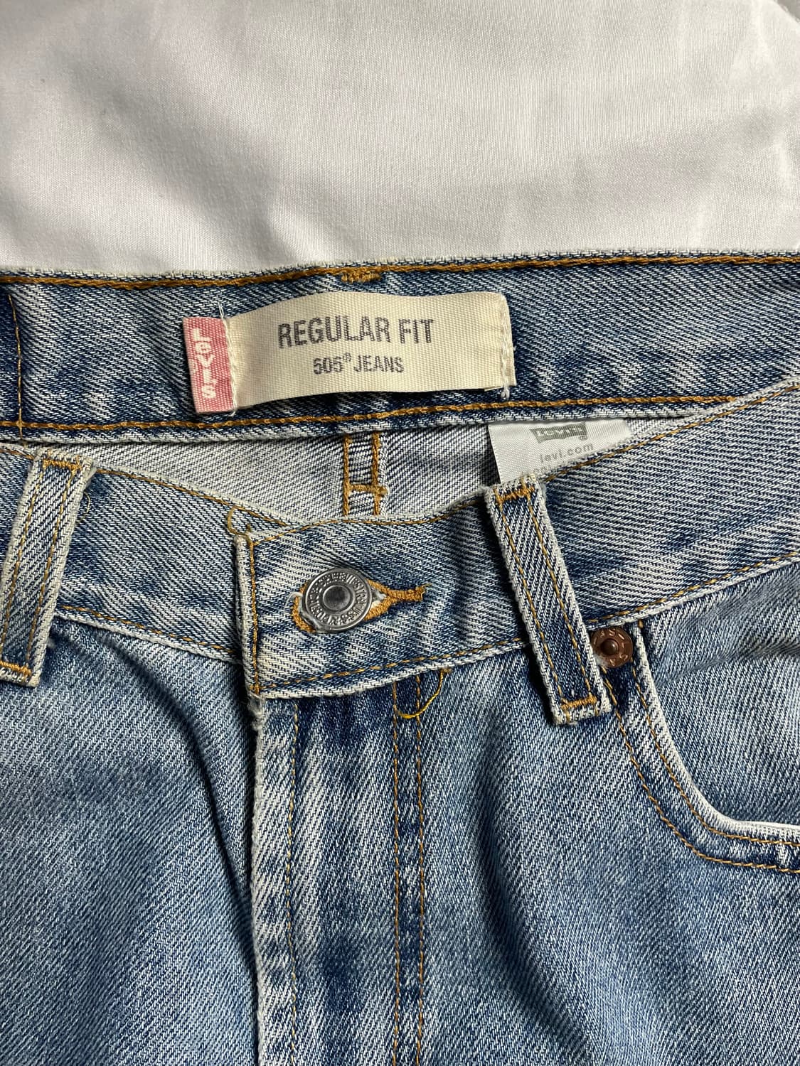 Levis 리바이스 505 연청 W30 L30 상품이미지4