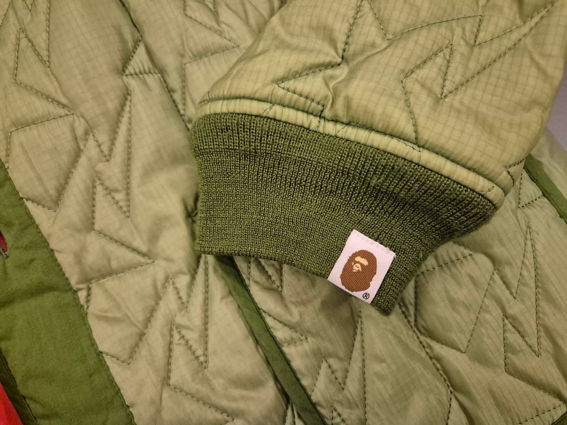 BAPE 스타 퀼팅 자켓 상품이미지6
