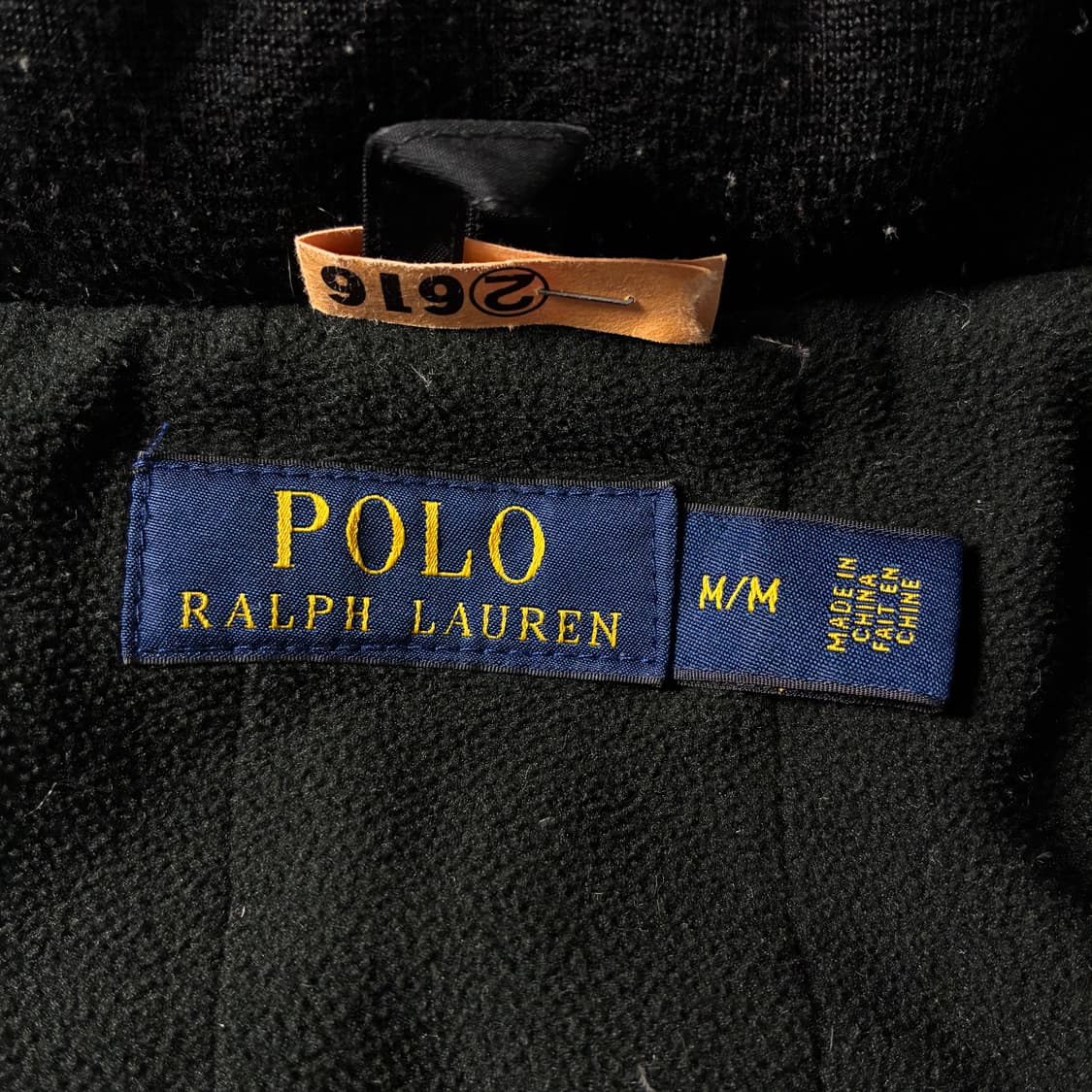 Polo  폴로 랄프로렌 자수 폴리쉘 블랙 페리 자켓  상품이미지5