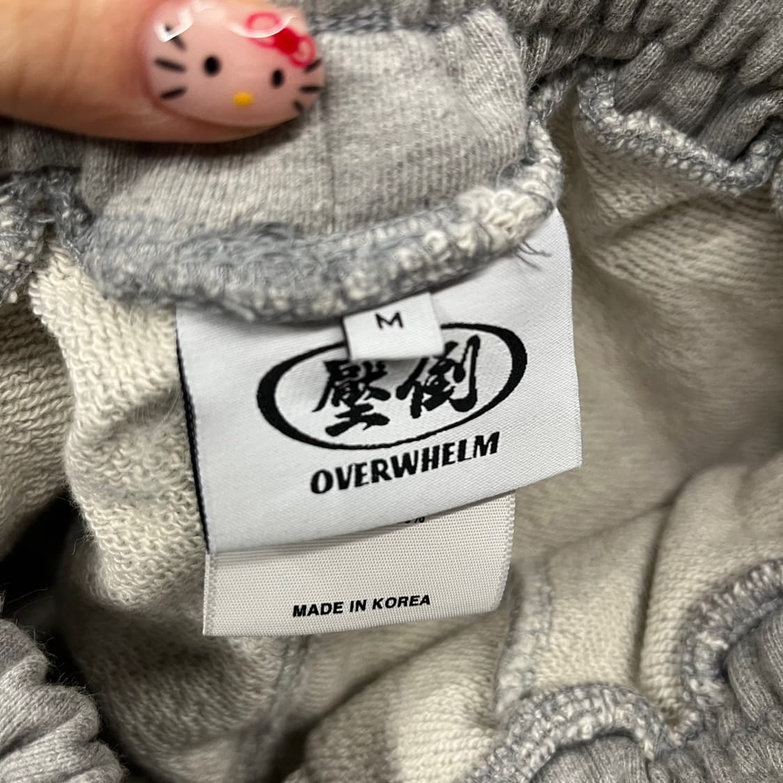 [정품/M] 압도 버뮤다 스웻팬츠 b10 상품이미지5