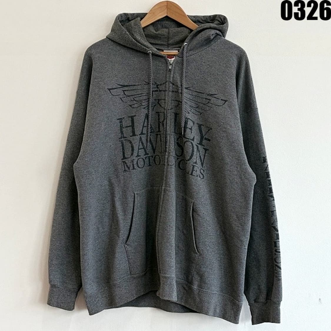 할리데이비슨 모터사이클즈 정품 후드집업 100-105 0326  상품이미지1