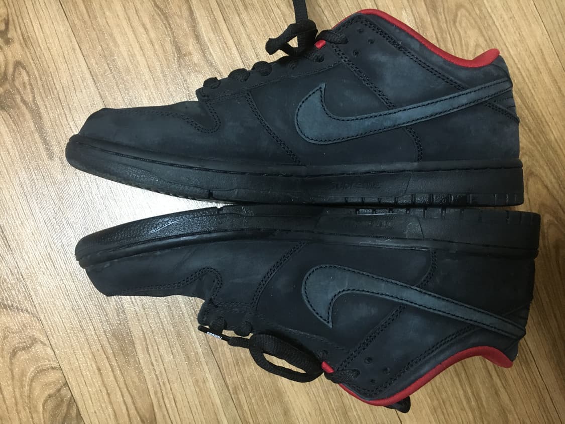 나이키 x 슈프림 덩크 SB 로우 블랙 280 상품이미지2
