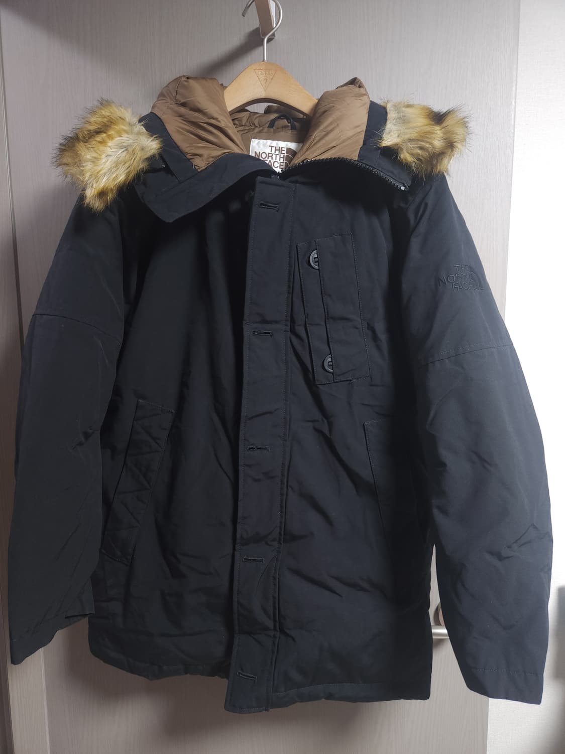 노스페이스 구스다운 풀집업 패딩점퍼, L 상품이미지1