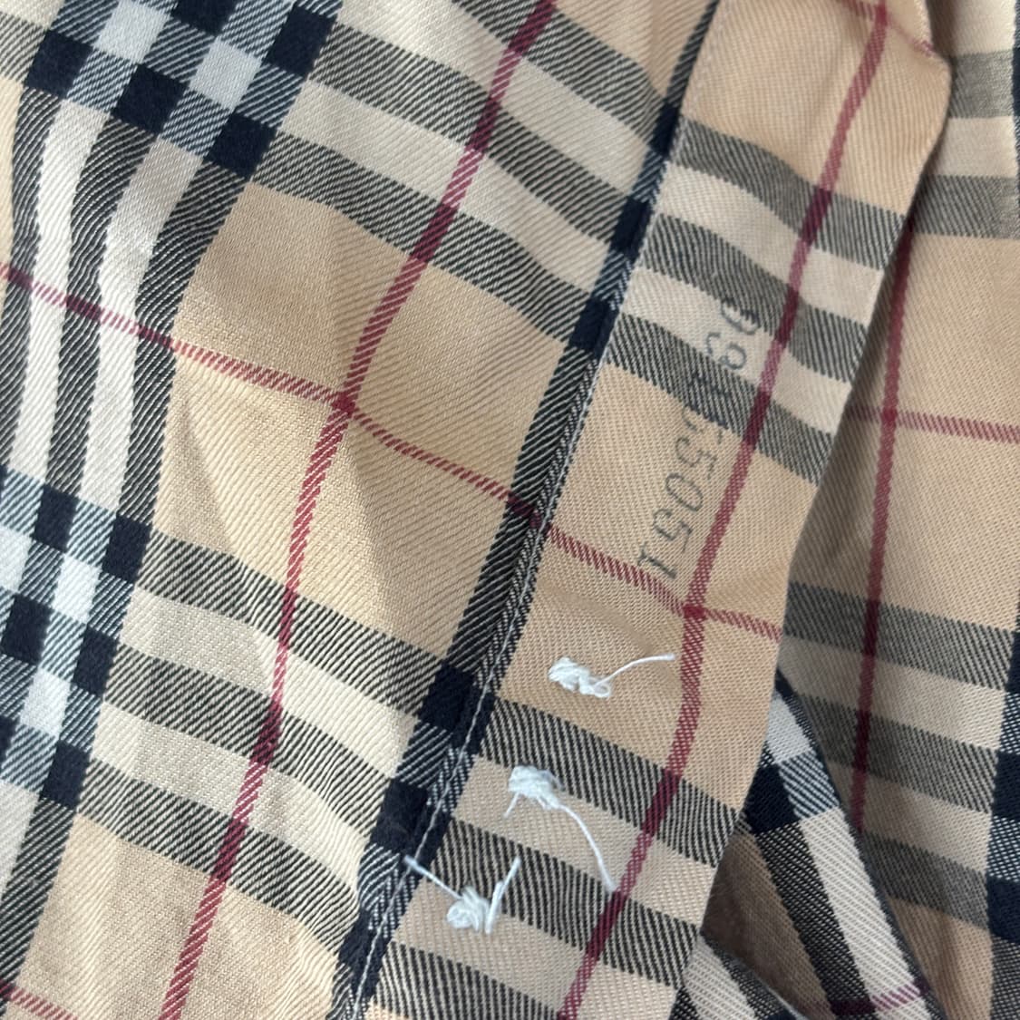 버버리 노바체크 셔츠  상품이미지8