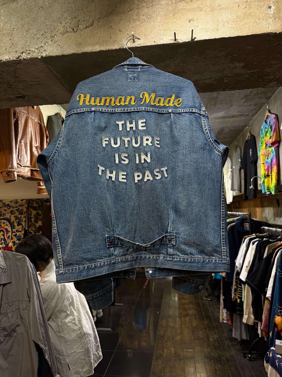 24ss HUMAN MADE 휴먼 메이드 에이징 데님 워크 자켓 상품이미지6