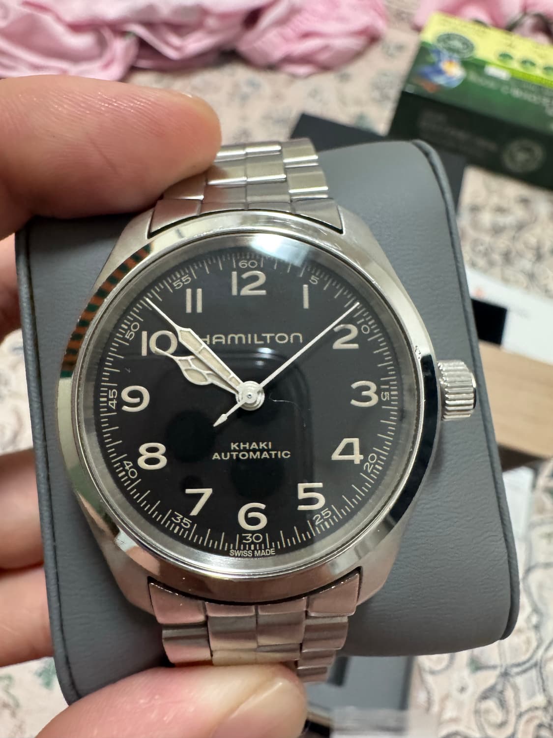 해밀턴 머피 38mm 오토매틱 풀박스 상품이미지2