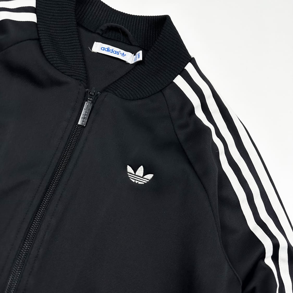 아디다스 og 구형 여성 슈퍼스타 져지 블랙 XS 상품이미지3