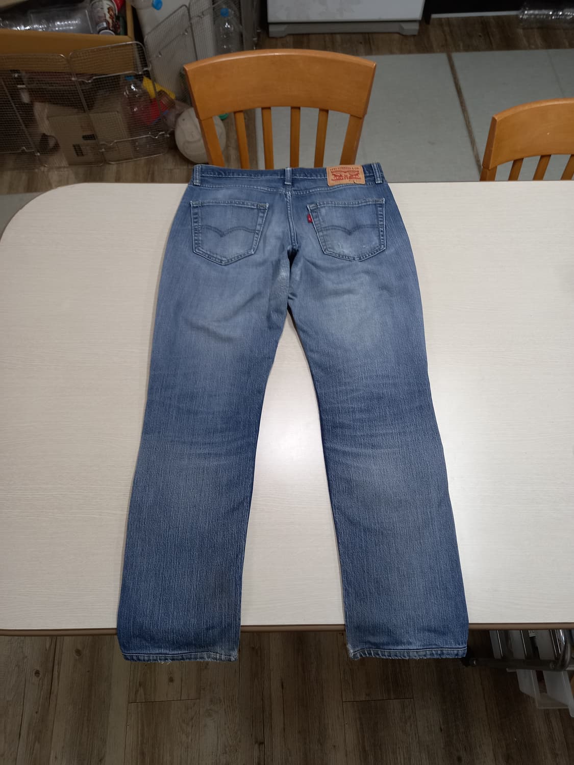 32 리바이스511 워싱 스판 슬림일자진 32-367 상품이미지2