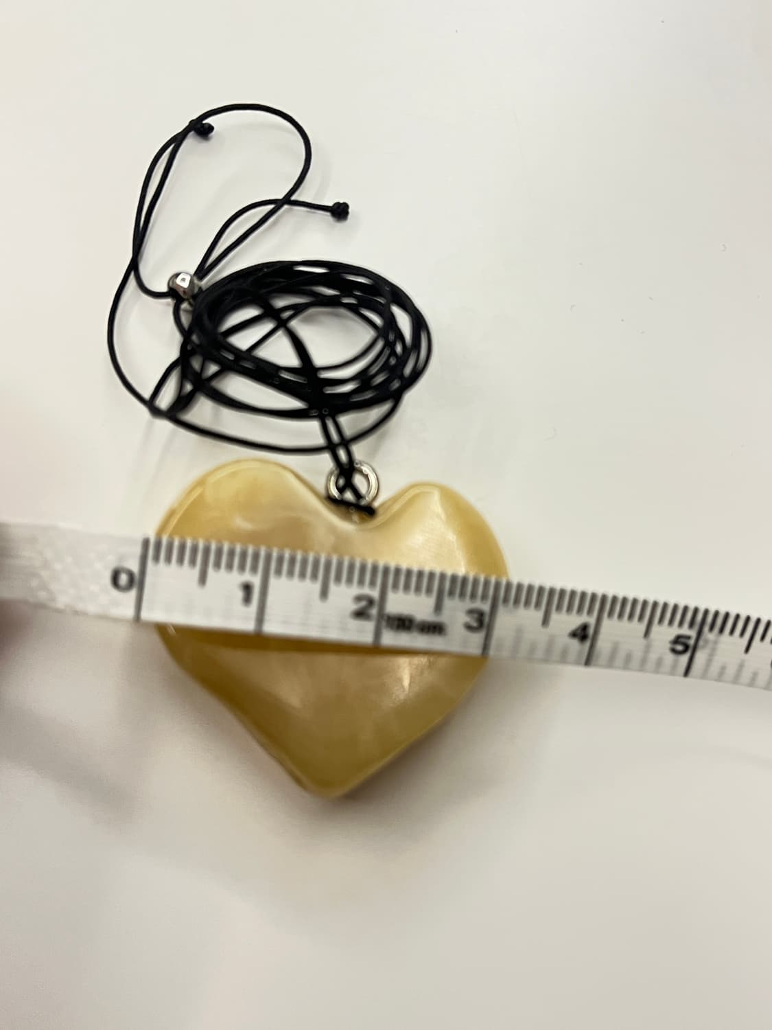 아미먼트 하트 롱 목걸이 상품이미지7