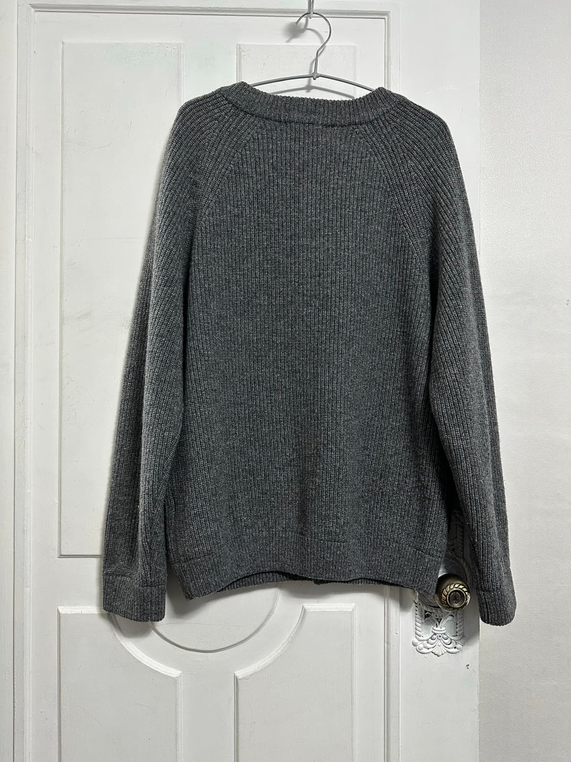 부기홀리데이 램스울 라운드넥 가디건 상품이미지2