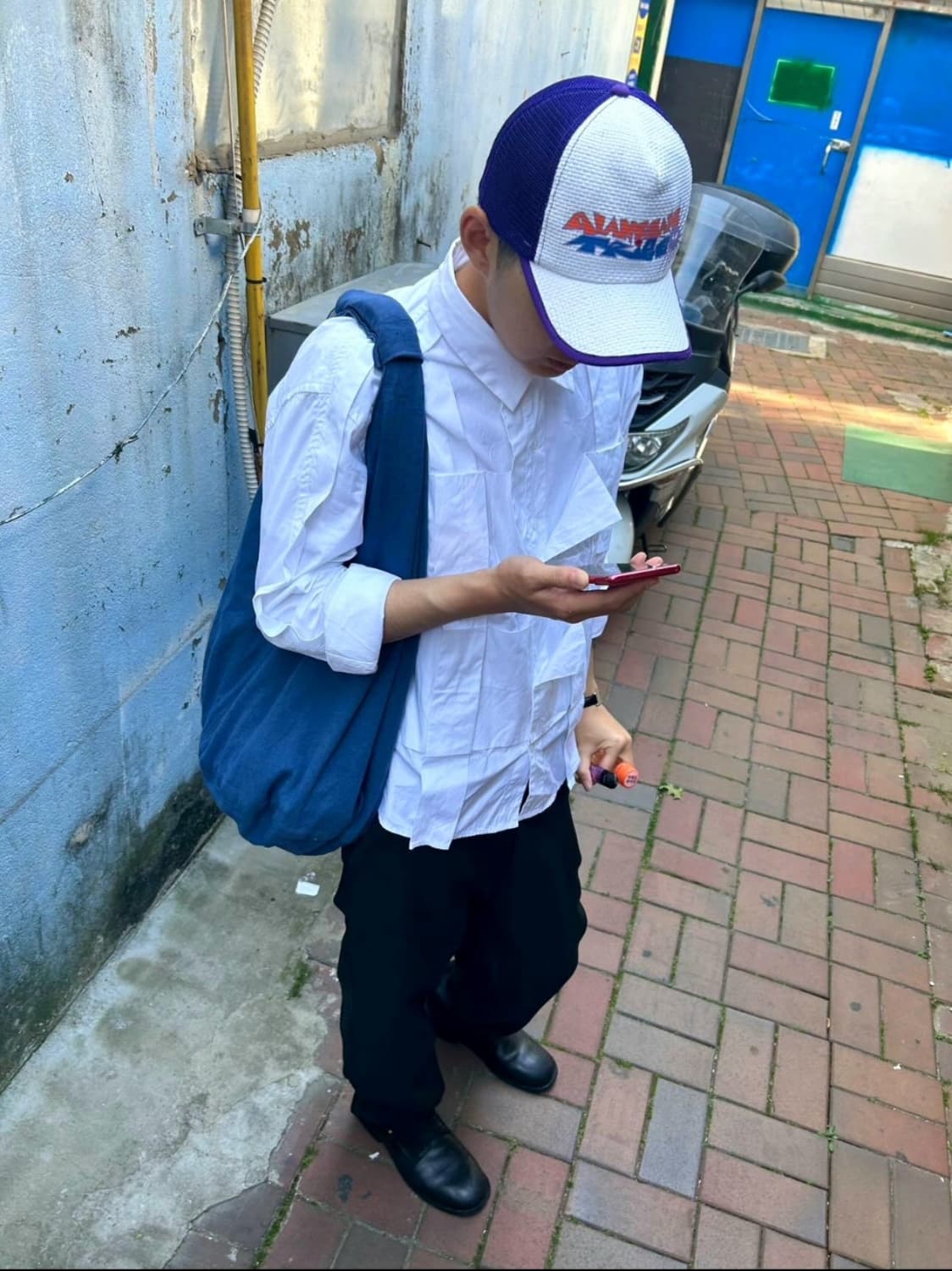 네임세이크 볼캡 착샷o 상품이미지2