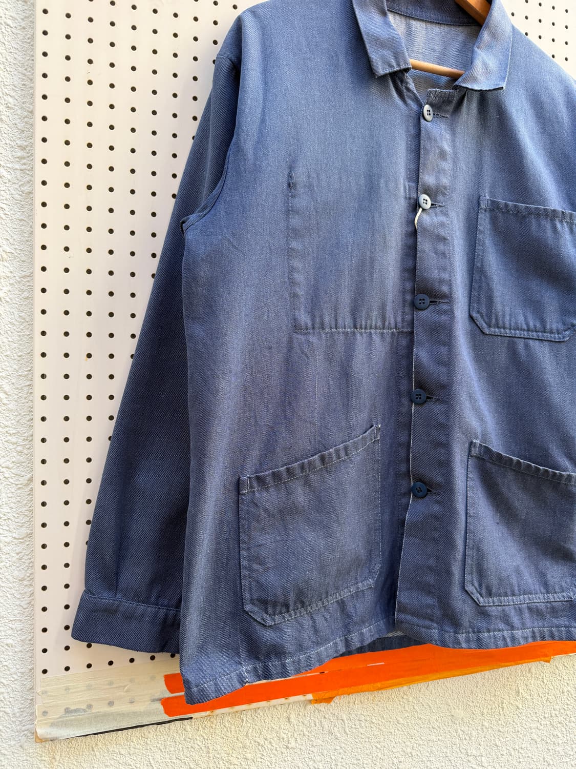 OLD VINTAGE DENIM FRENCH WORK 데님프렌치워크자켓 상품이미지5