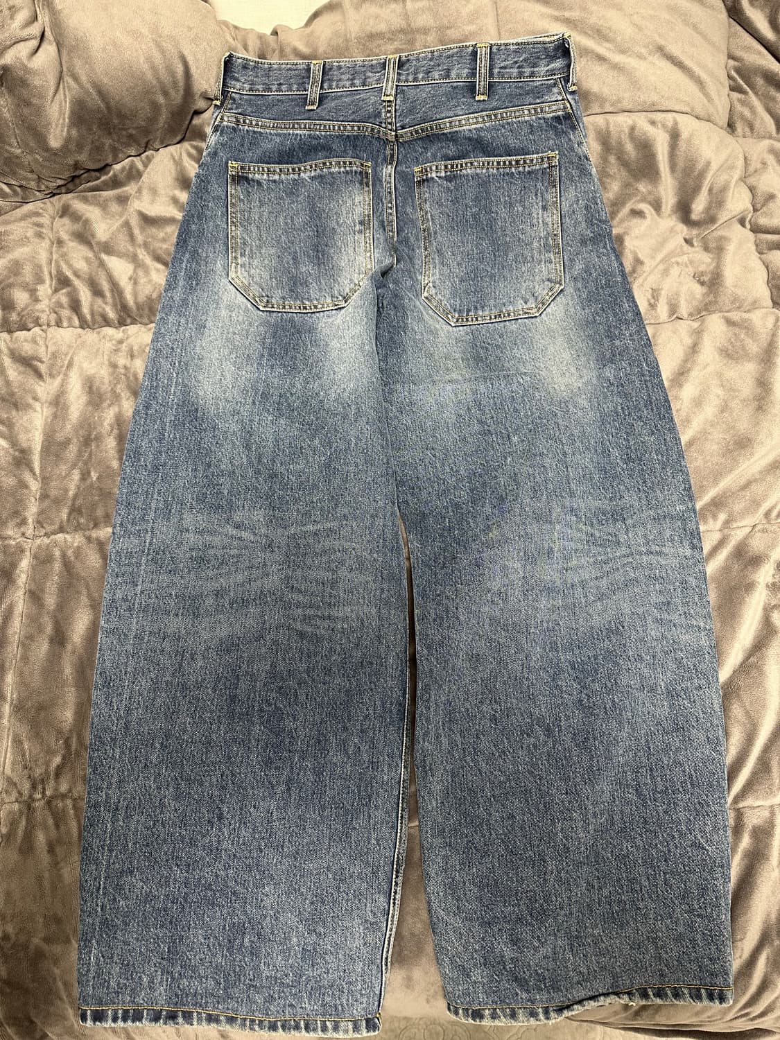 [2] 해칭룸 와이드 커브진 블루  상품이미지2