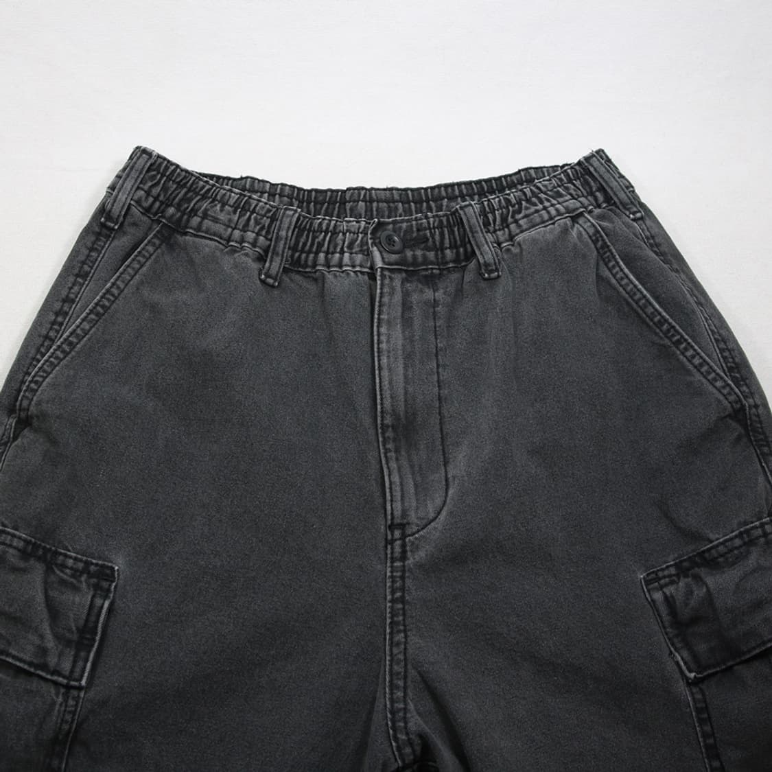 GU 와이드 데님 카고 팬츠 (남성용) 상품이미지4