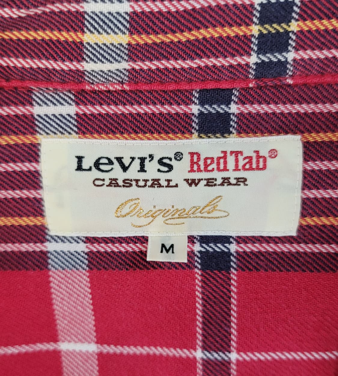 [남여공용] 리바이스(Levi's) 레드탭(Redtab) 체크셔츠 판매 상품이미지6