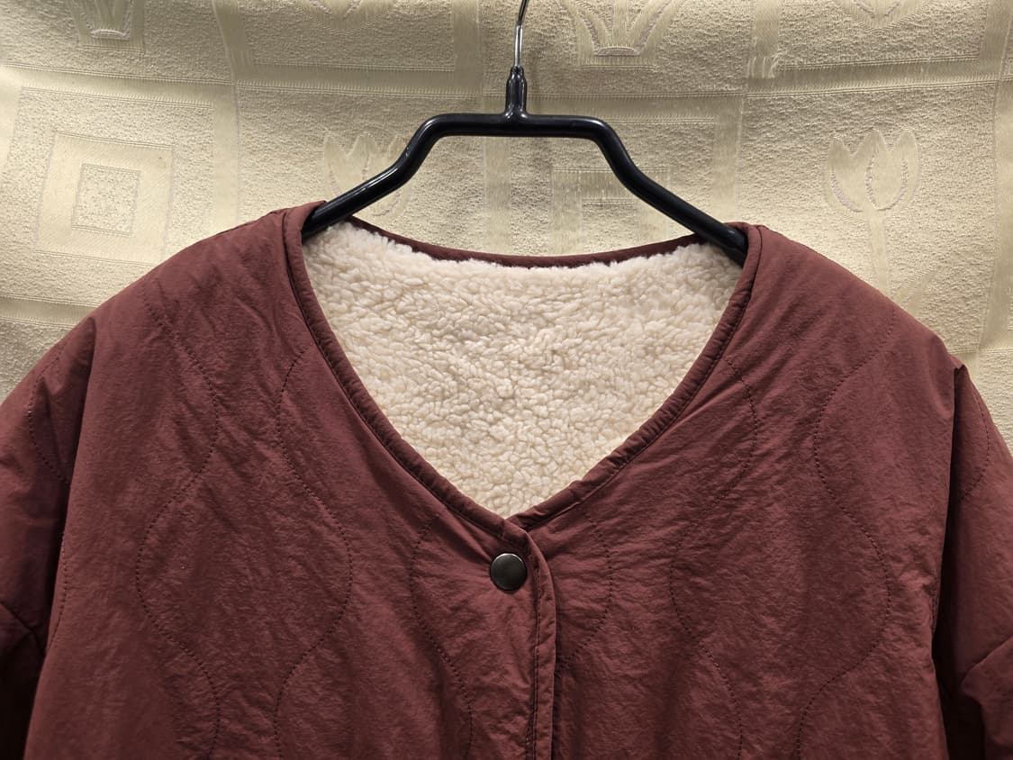 거의새거) 유니클로 양면 퀼팅 가디건 자켓  M(66) 상품이미지2