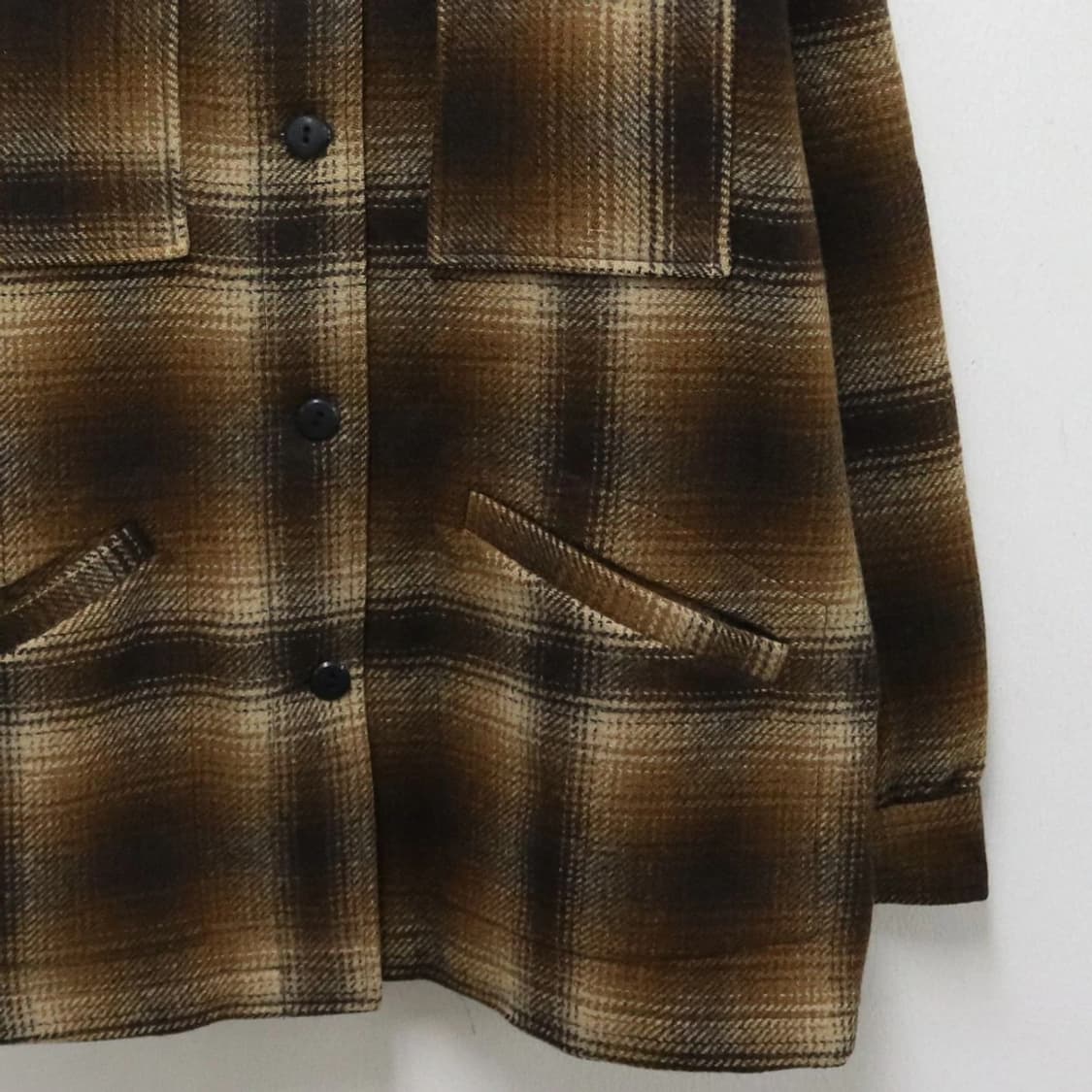 70'S 펜들턴 체크 울 자켓 60988 상품이미지4