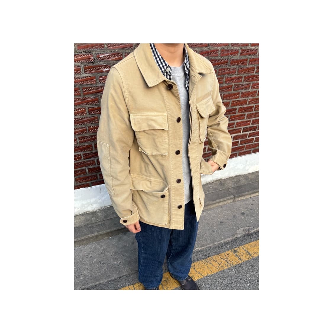 Visvim KILGOR Jacket (Beige) 상품이미지7