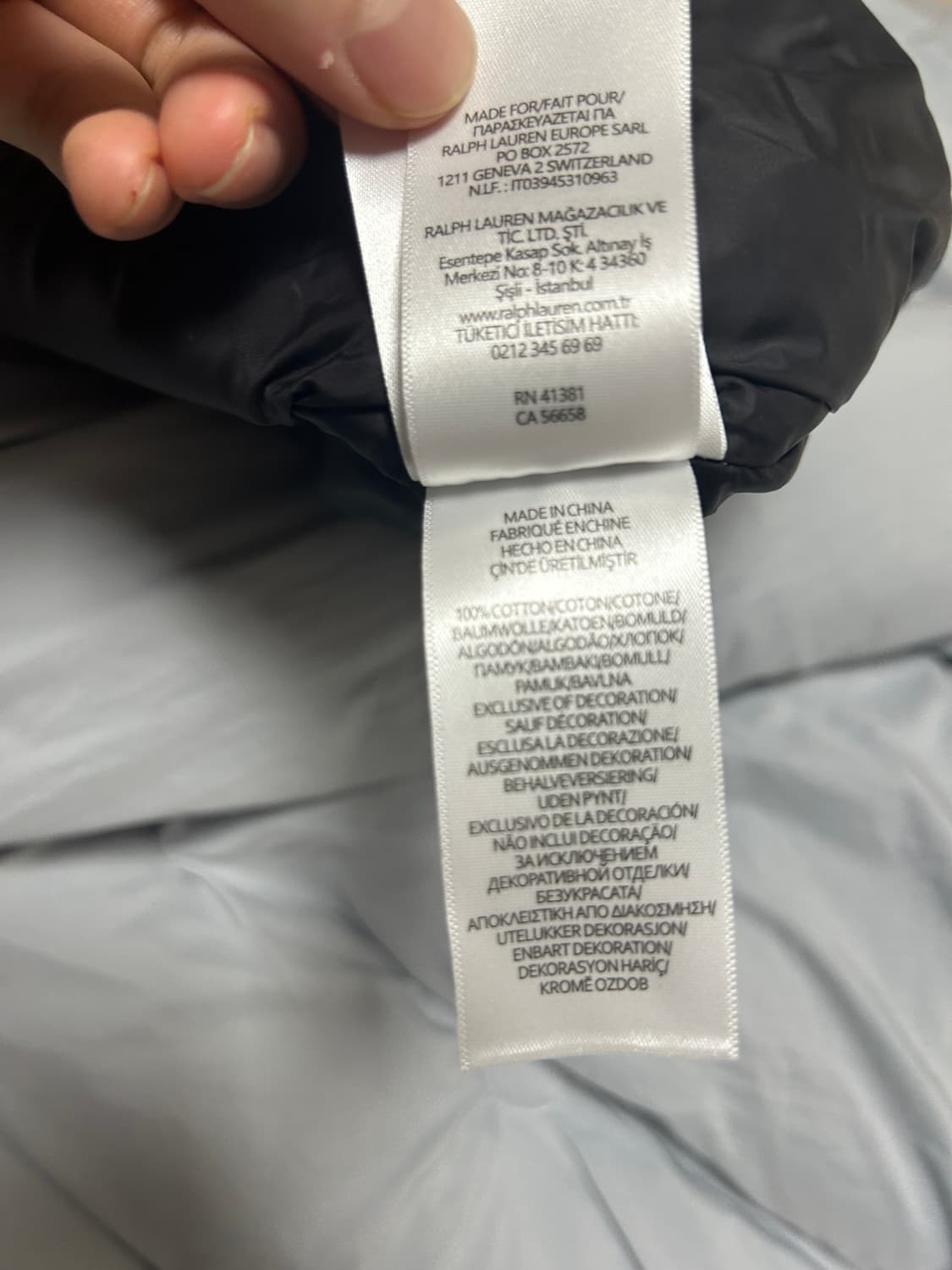 폴로 유광패딩 s 상품이미지7